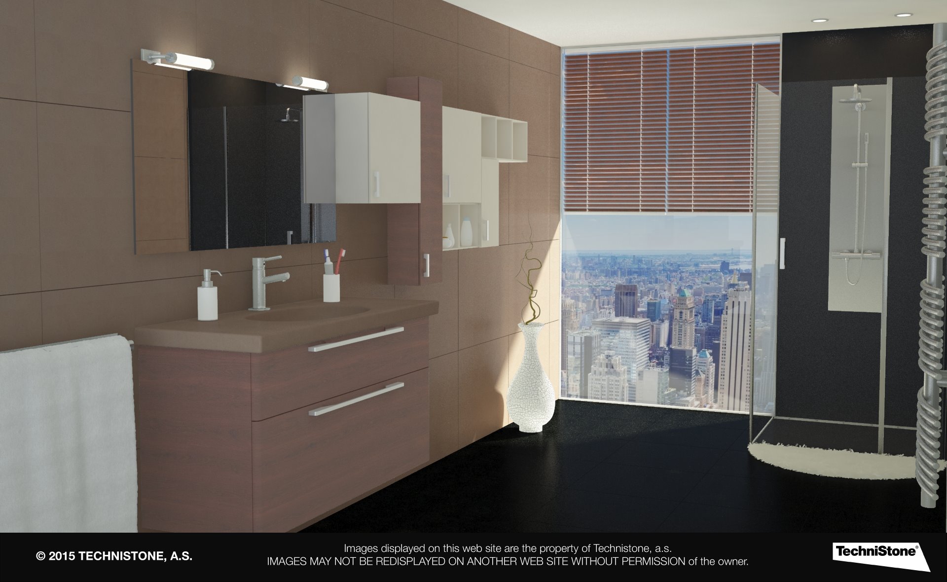 Modern bathroom