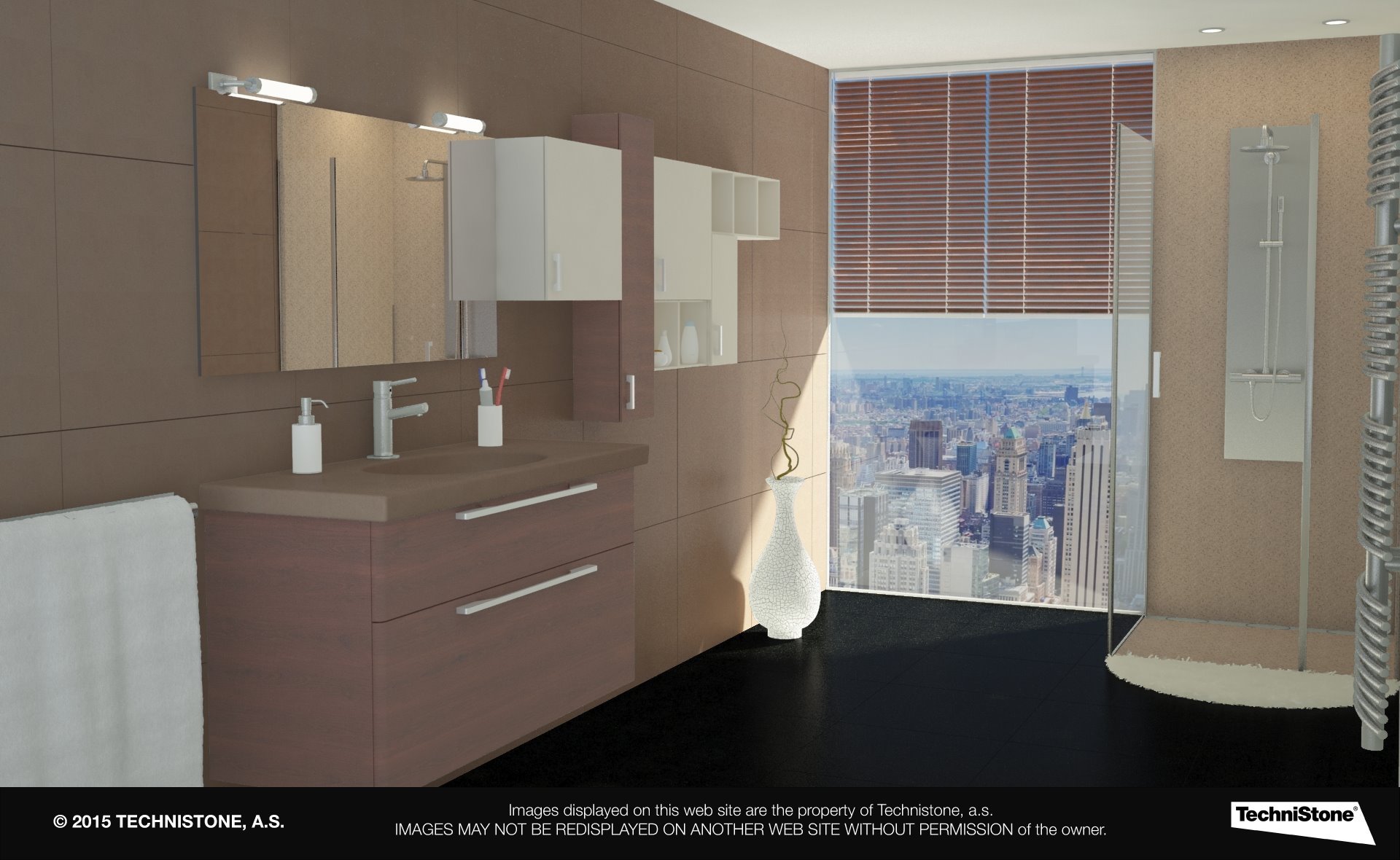Modern bathroom