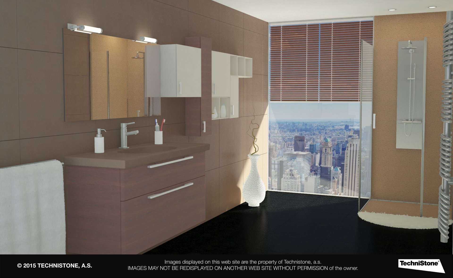 Modern bathroom