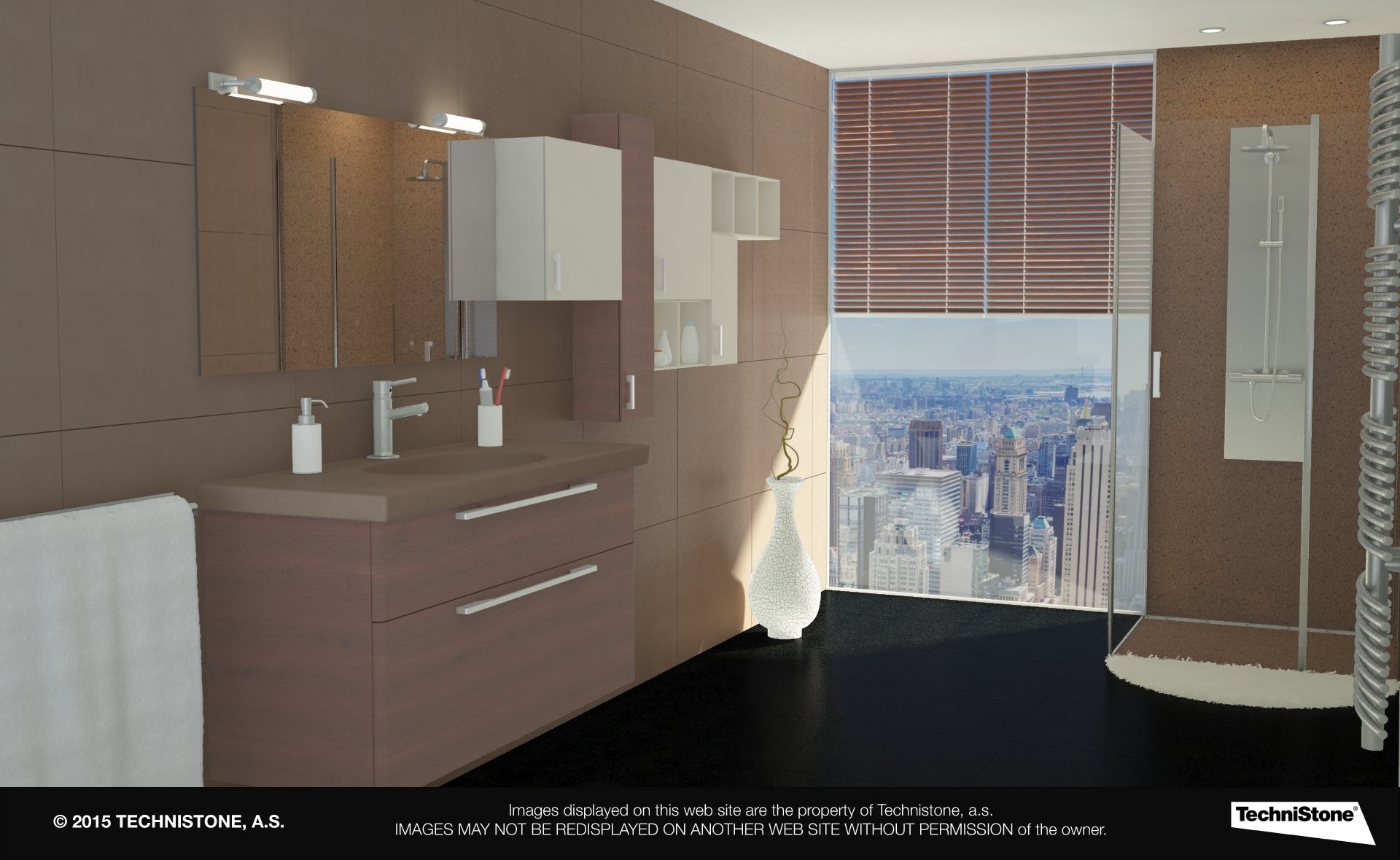 Modern bathroom