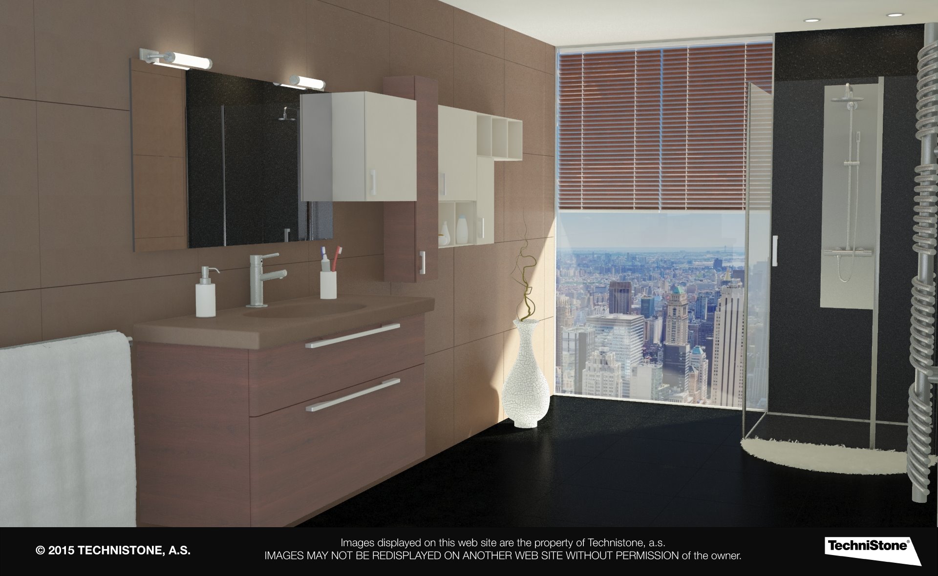Modern bathroom