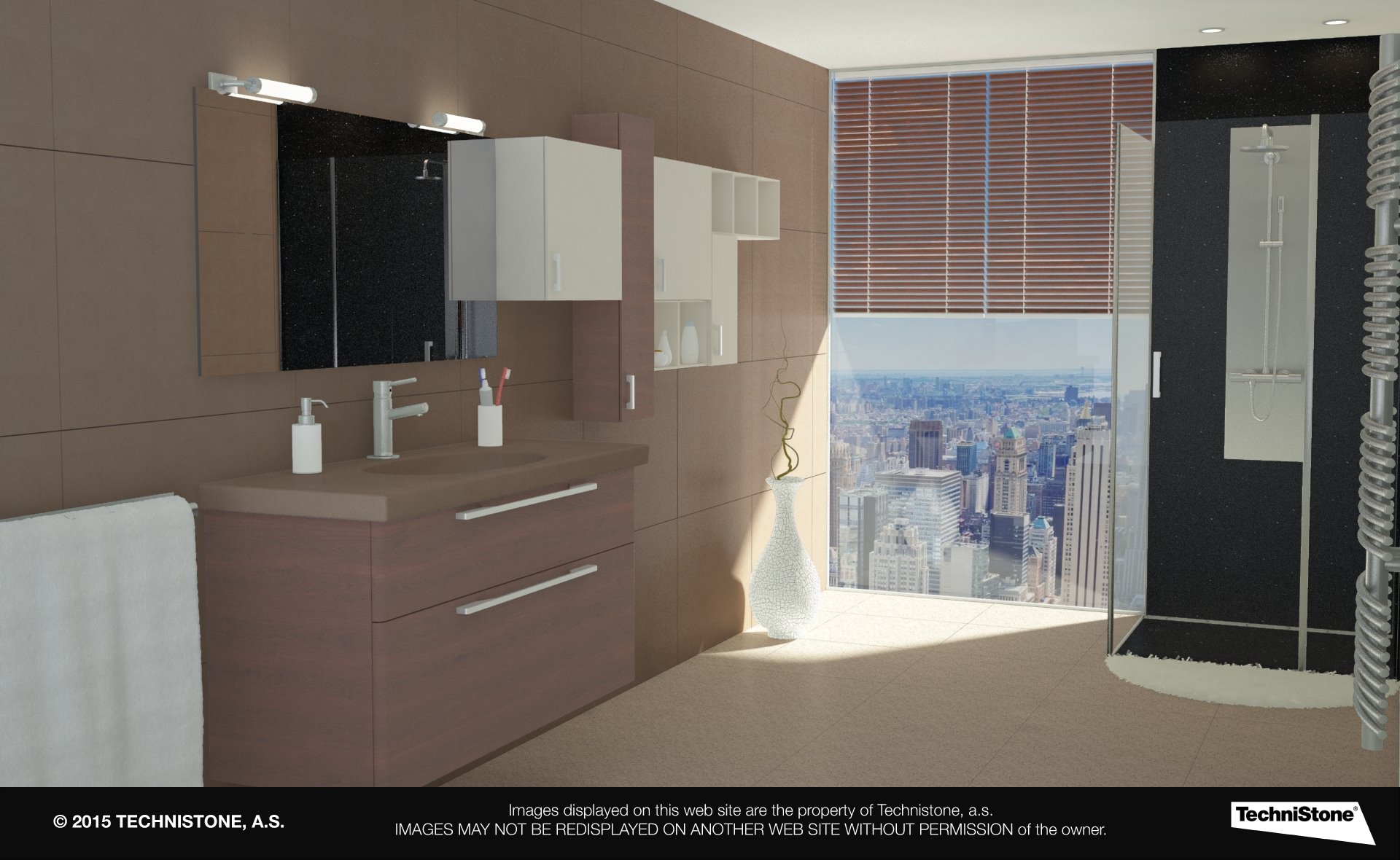 Modern bathroom