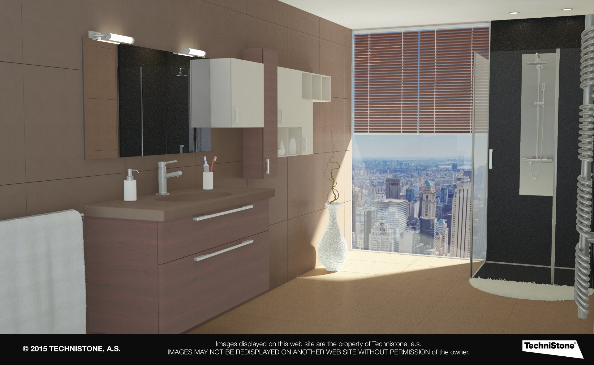 Modern bathroom