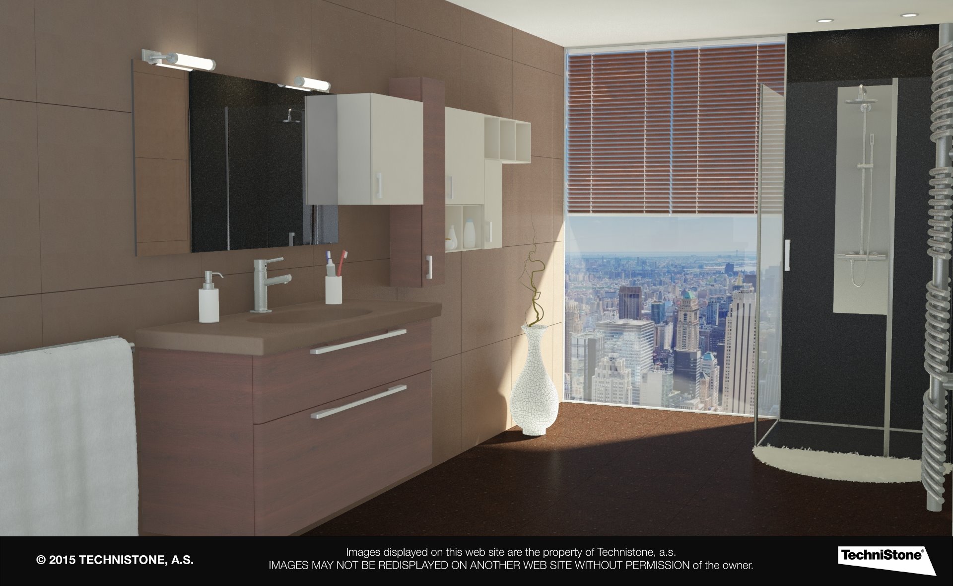 Modern bathroom