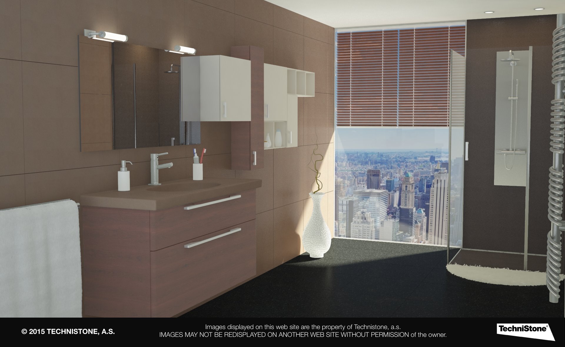 Modern bathroom