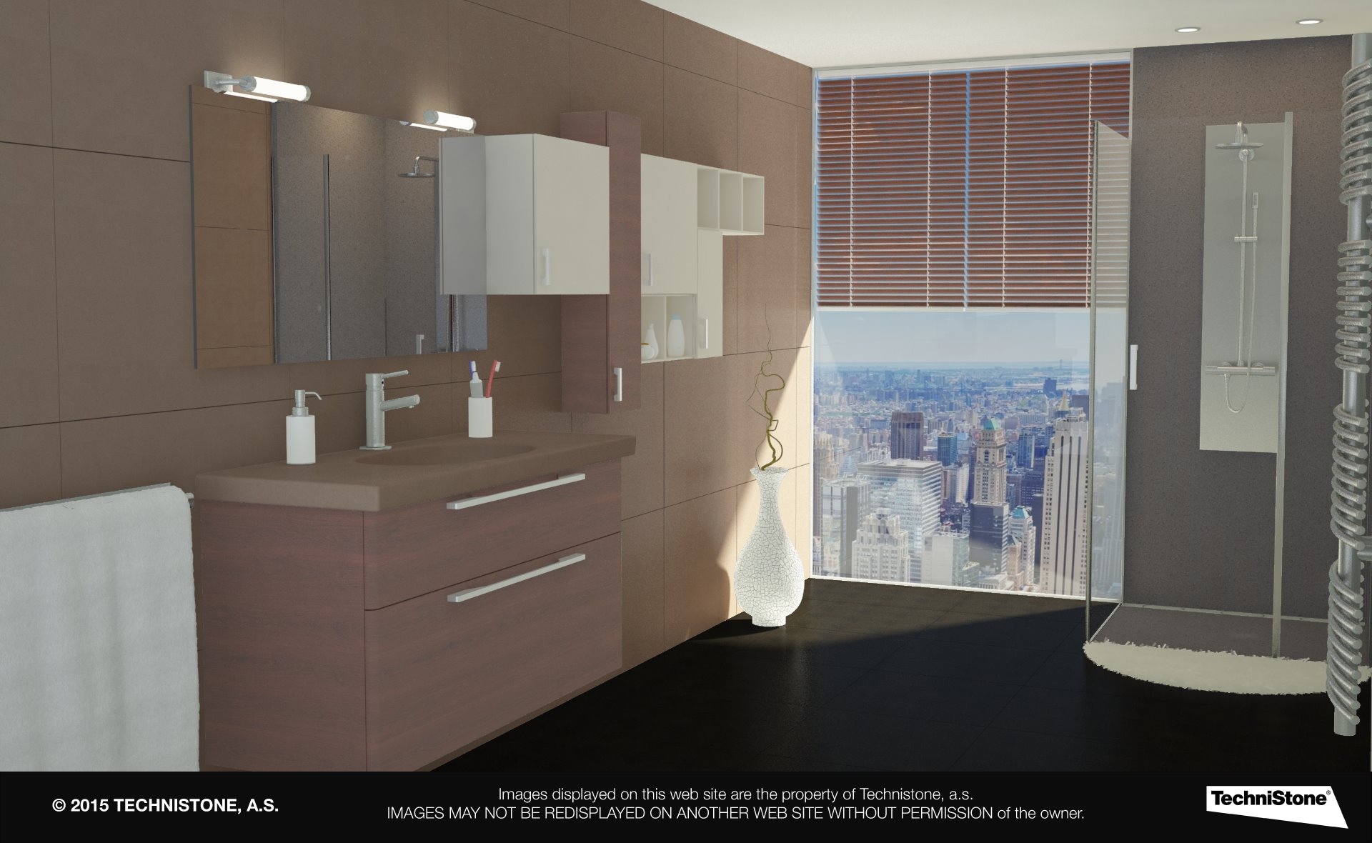 Modern bathroom