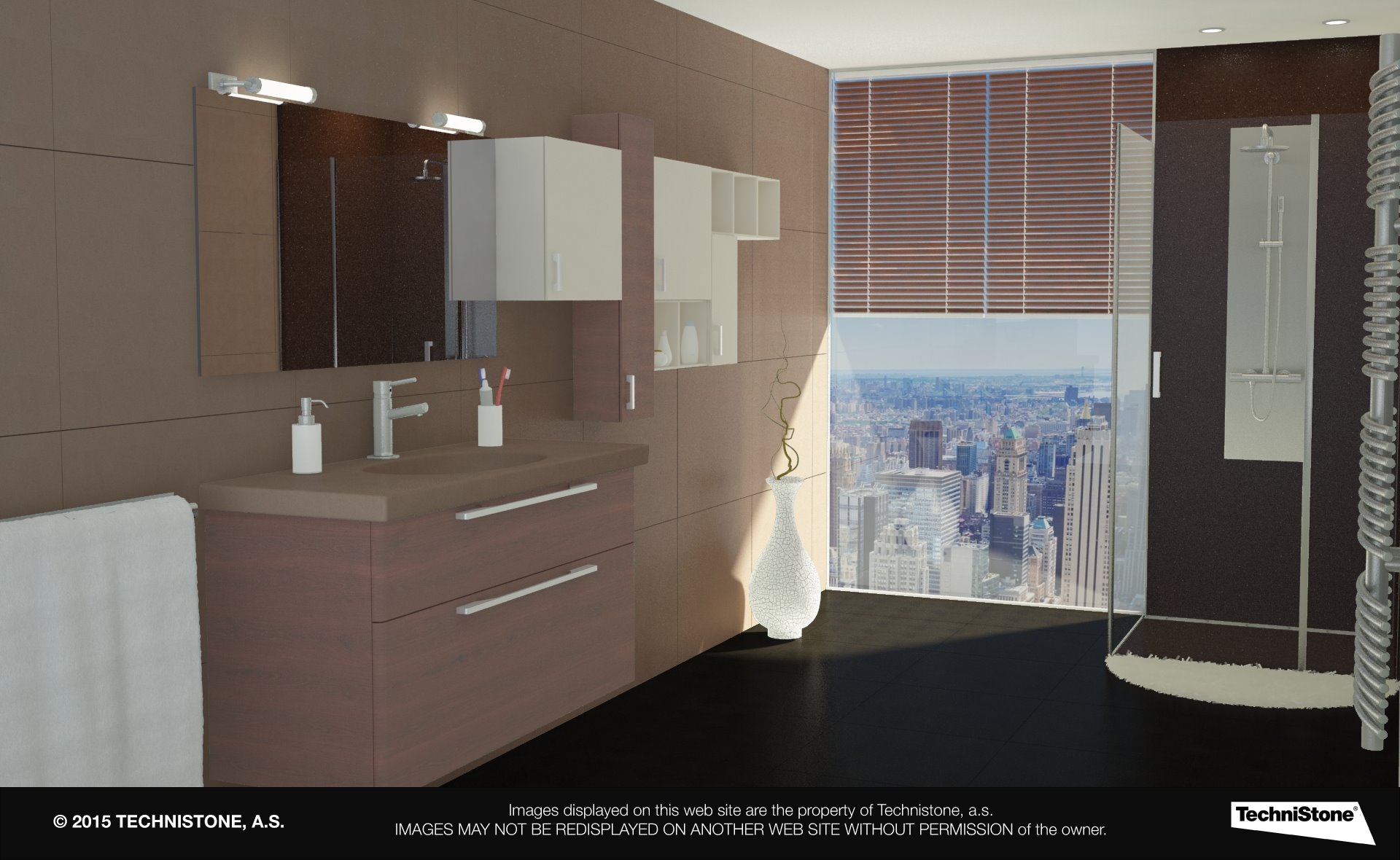 Modern bathroom