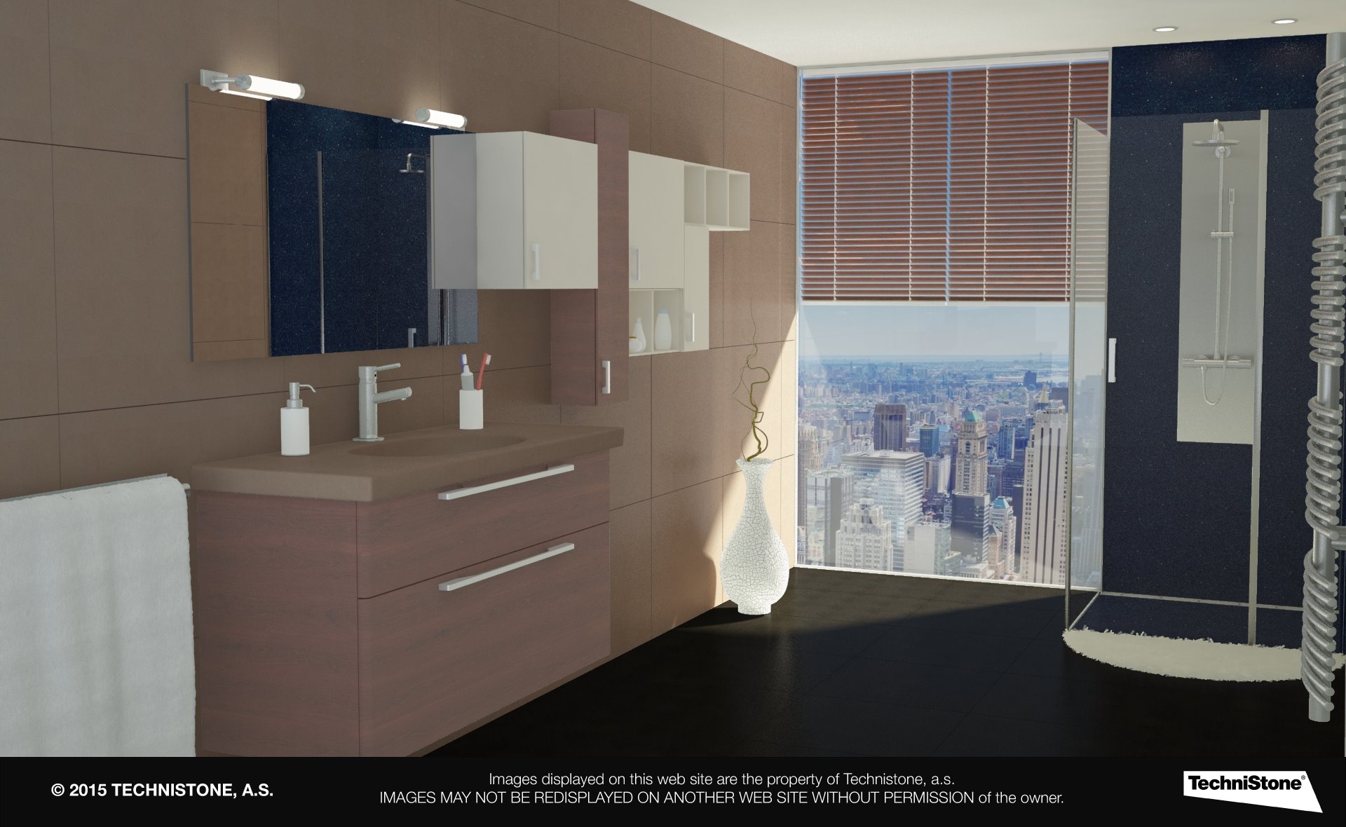 Modern bathroom