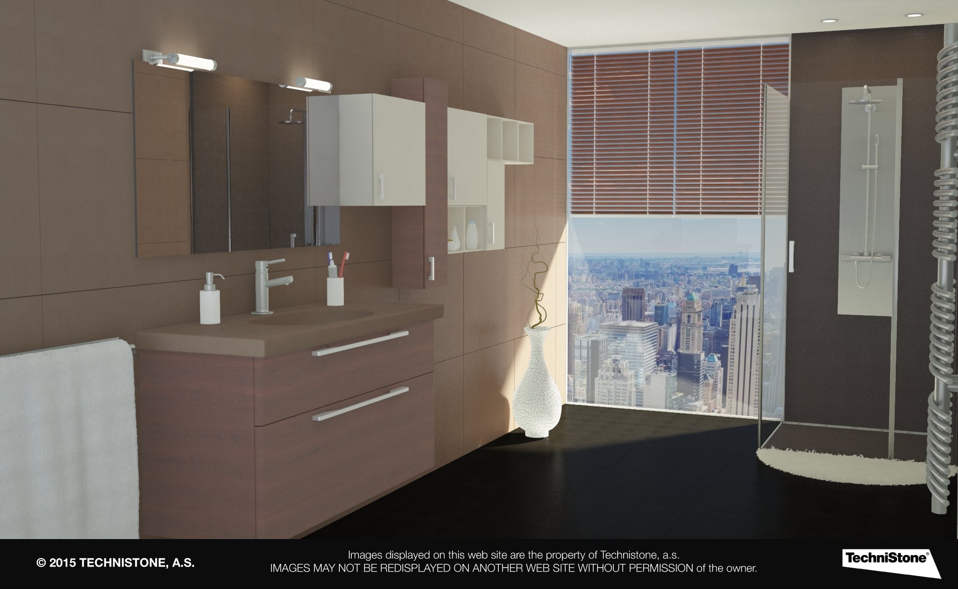 Modern bathroom