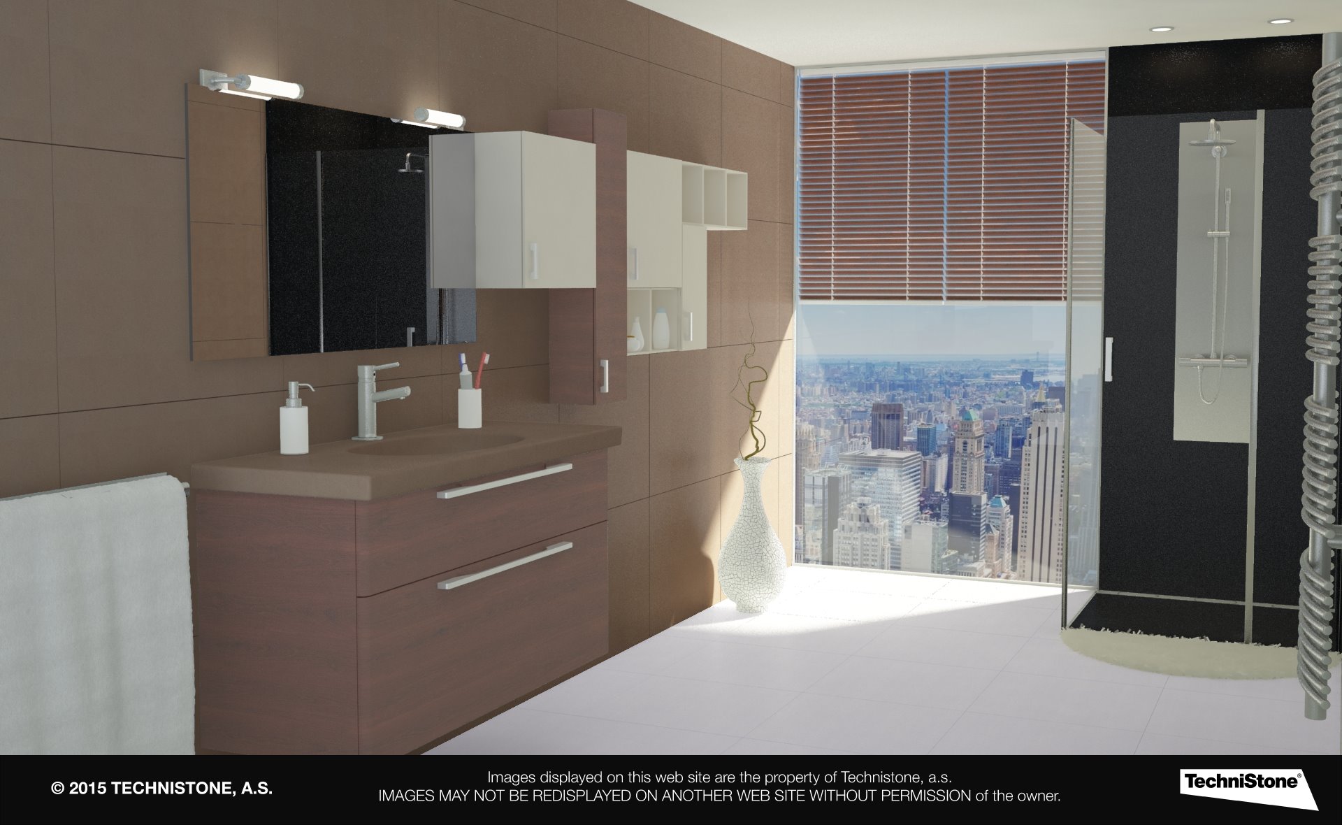 Modern bathroom
