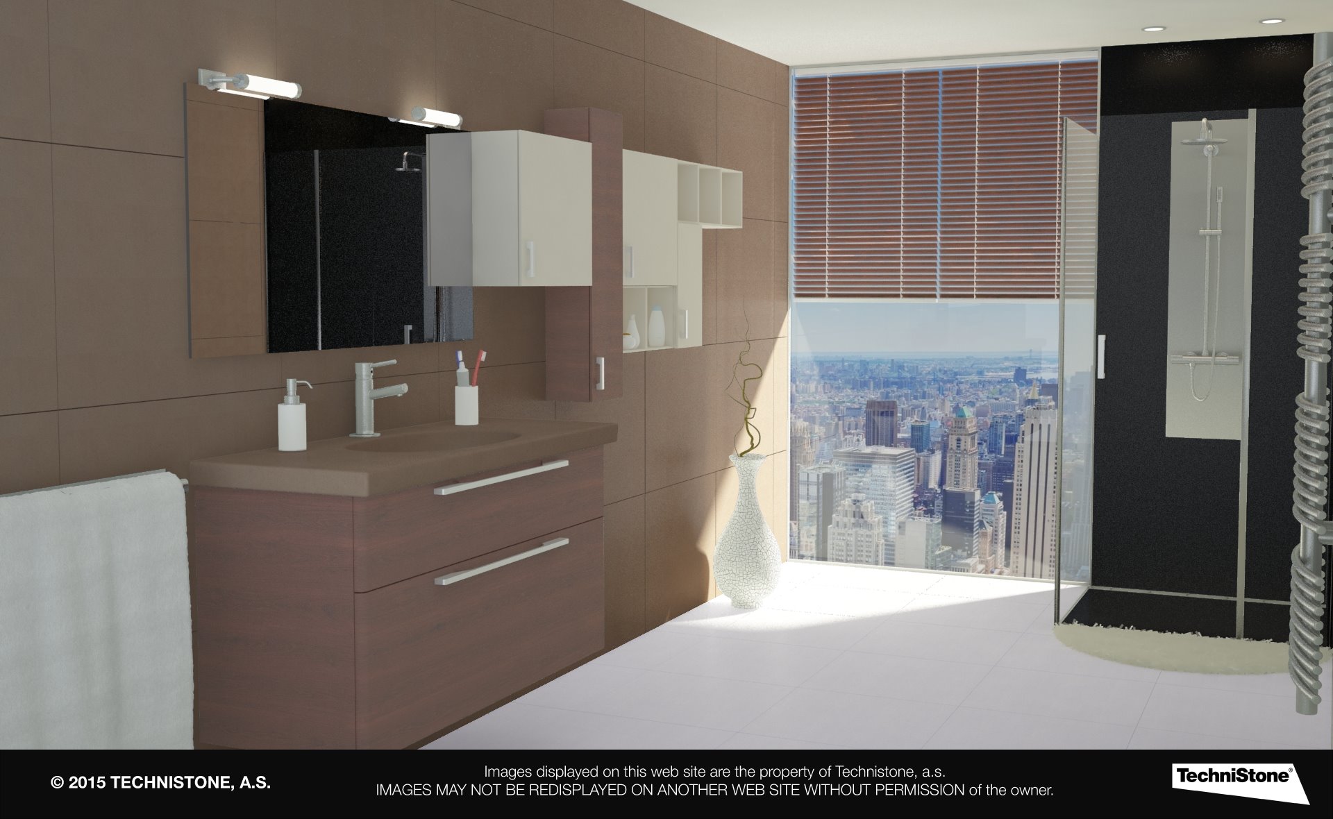 Modern bathroom
