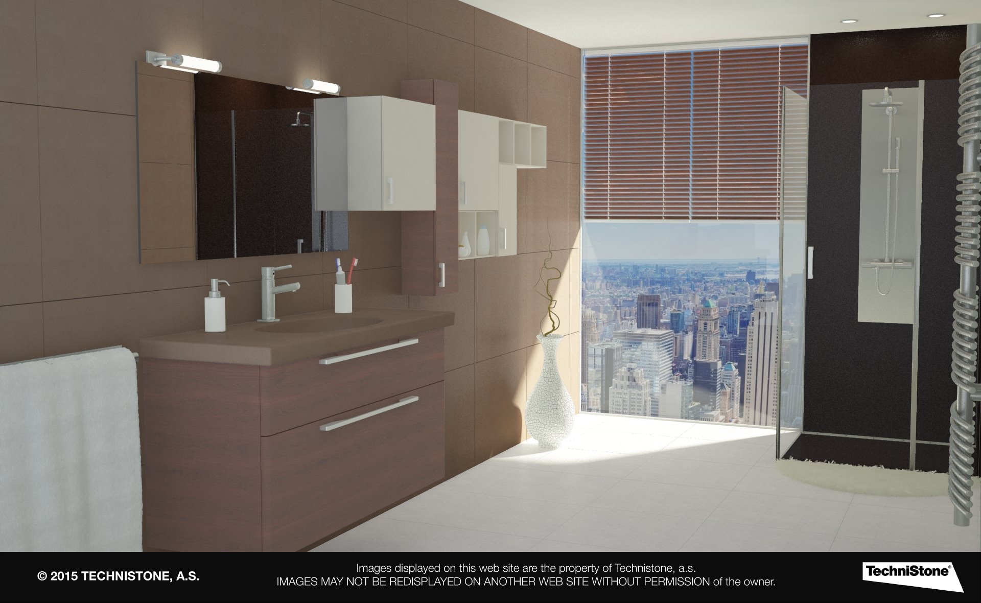 Modern bathroom