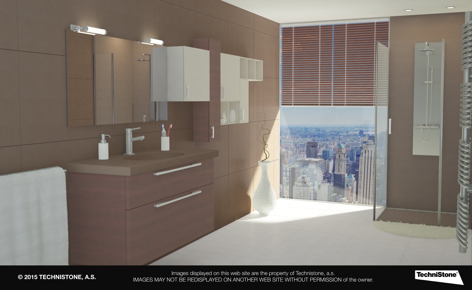 Modern bathroom