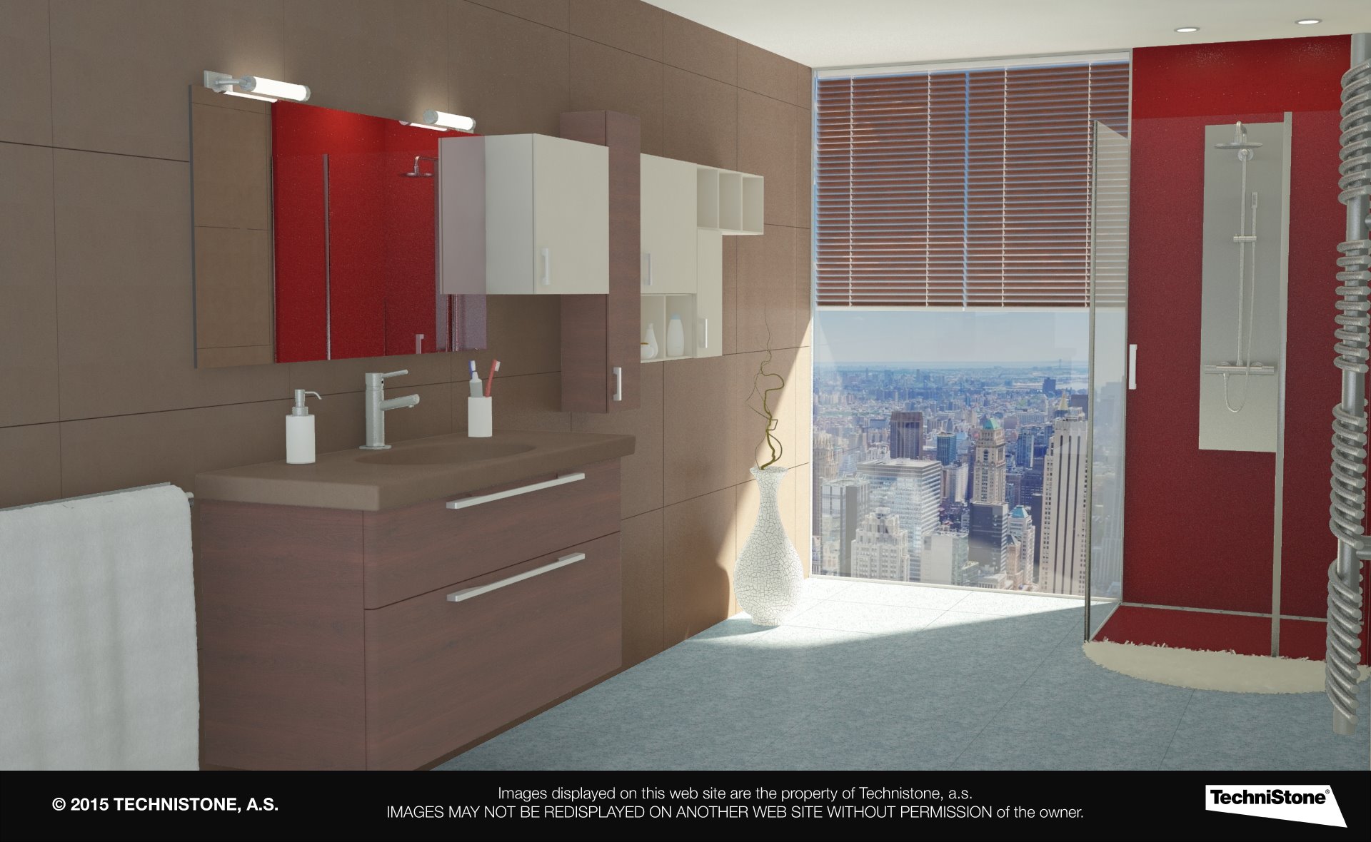 Modern bathroom