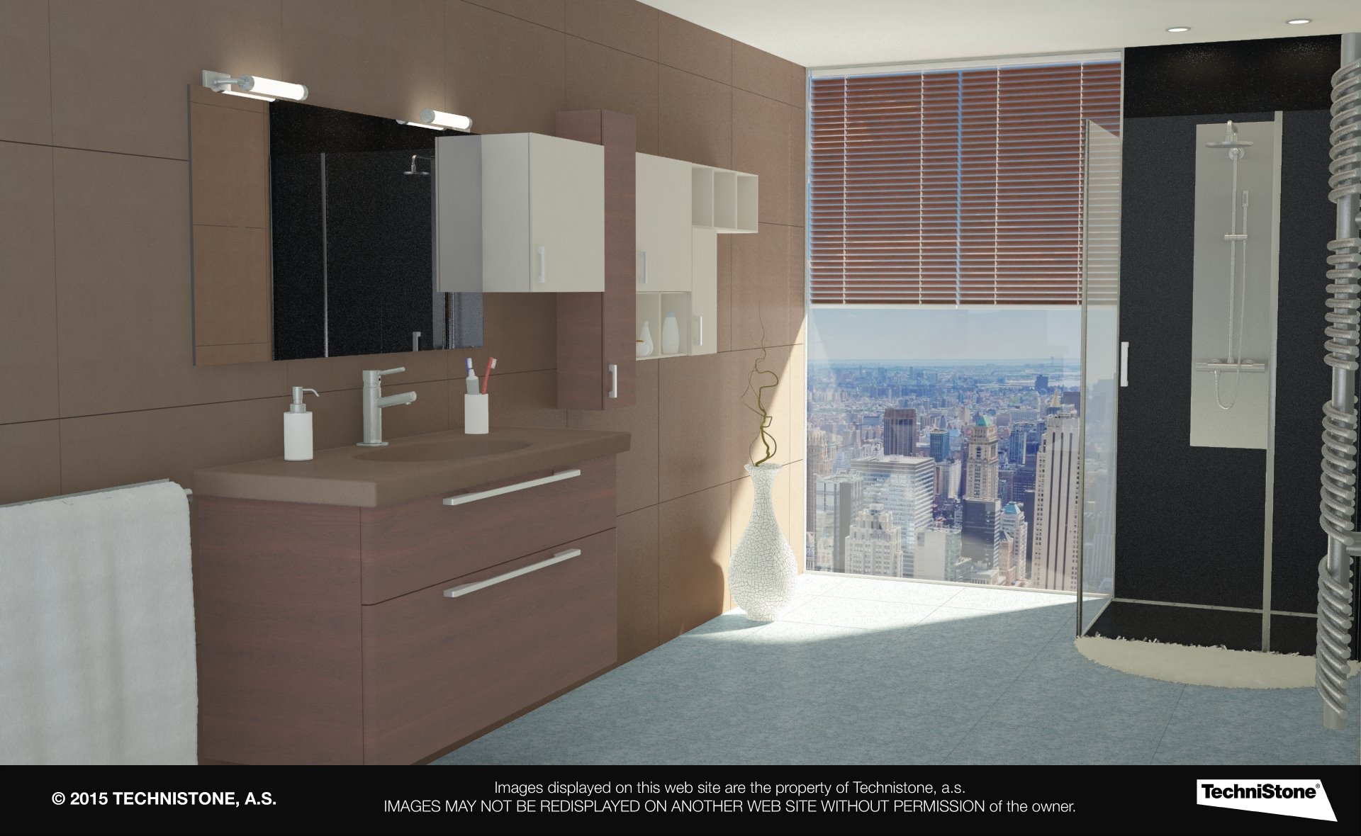 Modern bathroom
