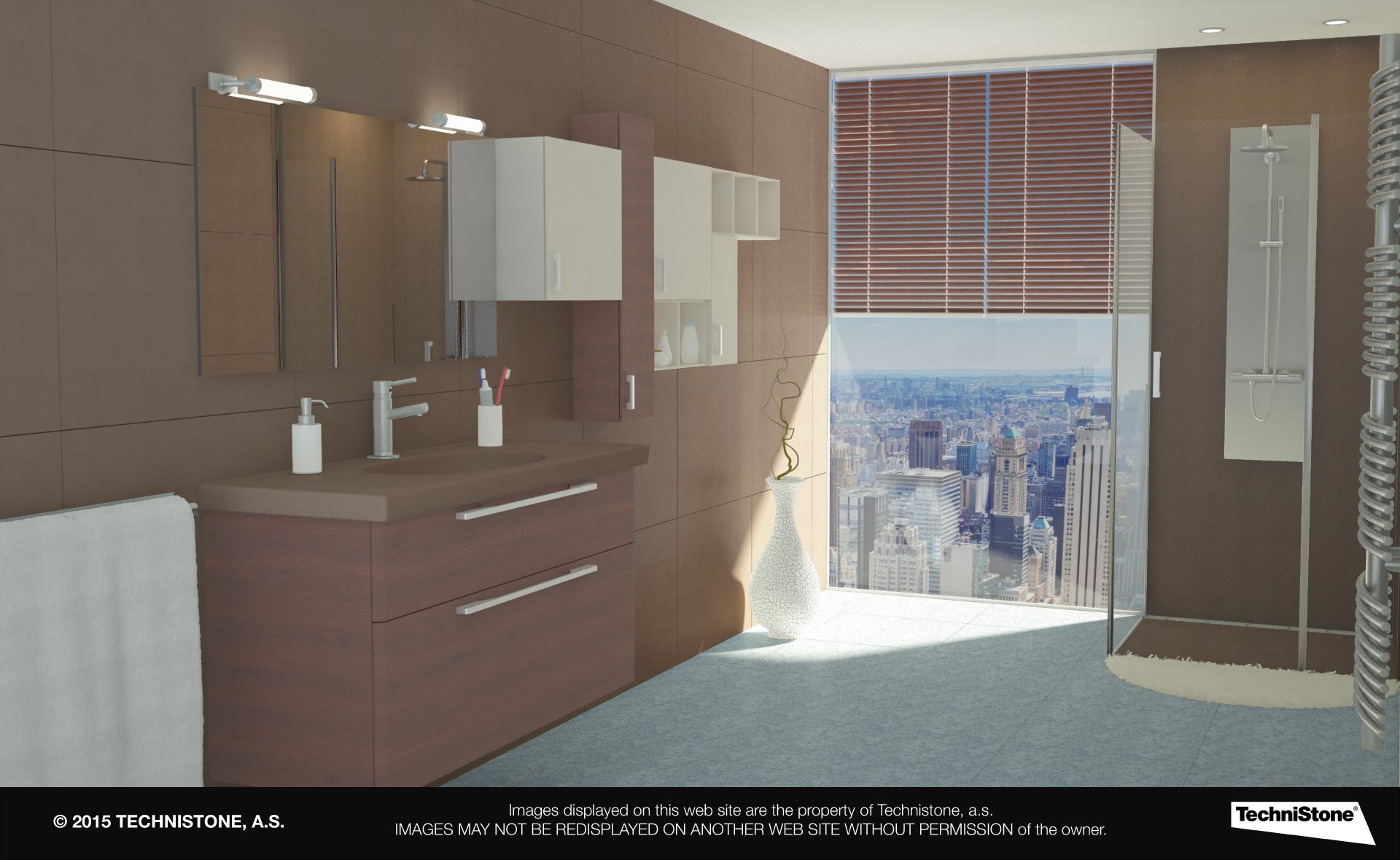 Modern bathroom