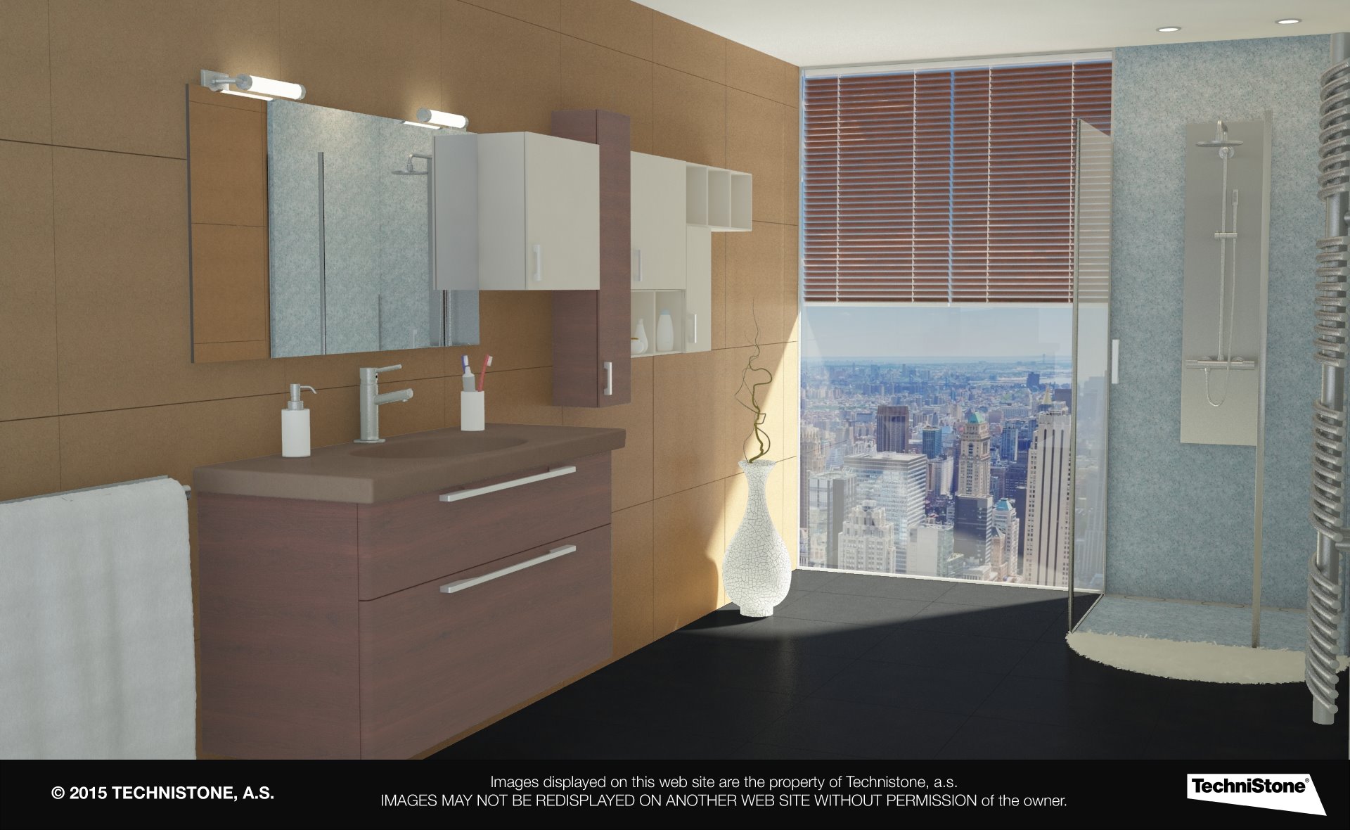 Modern bathroom