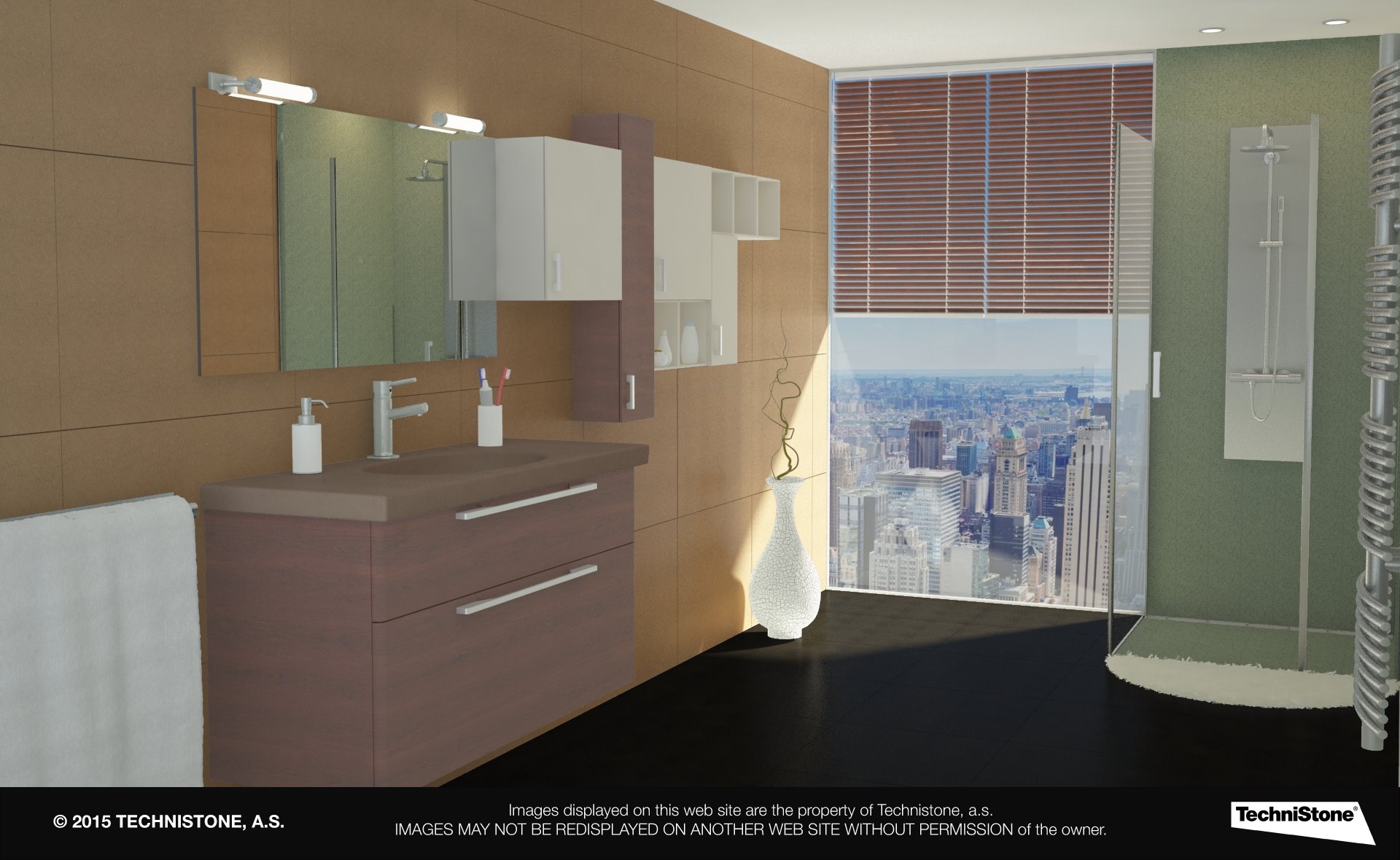 Modern bathroom