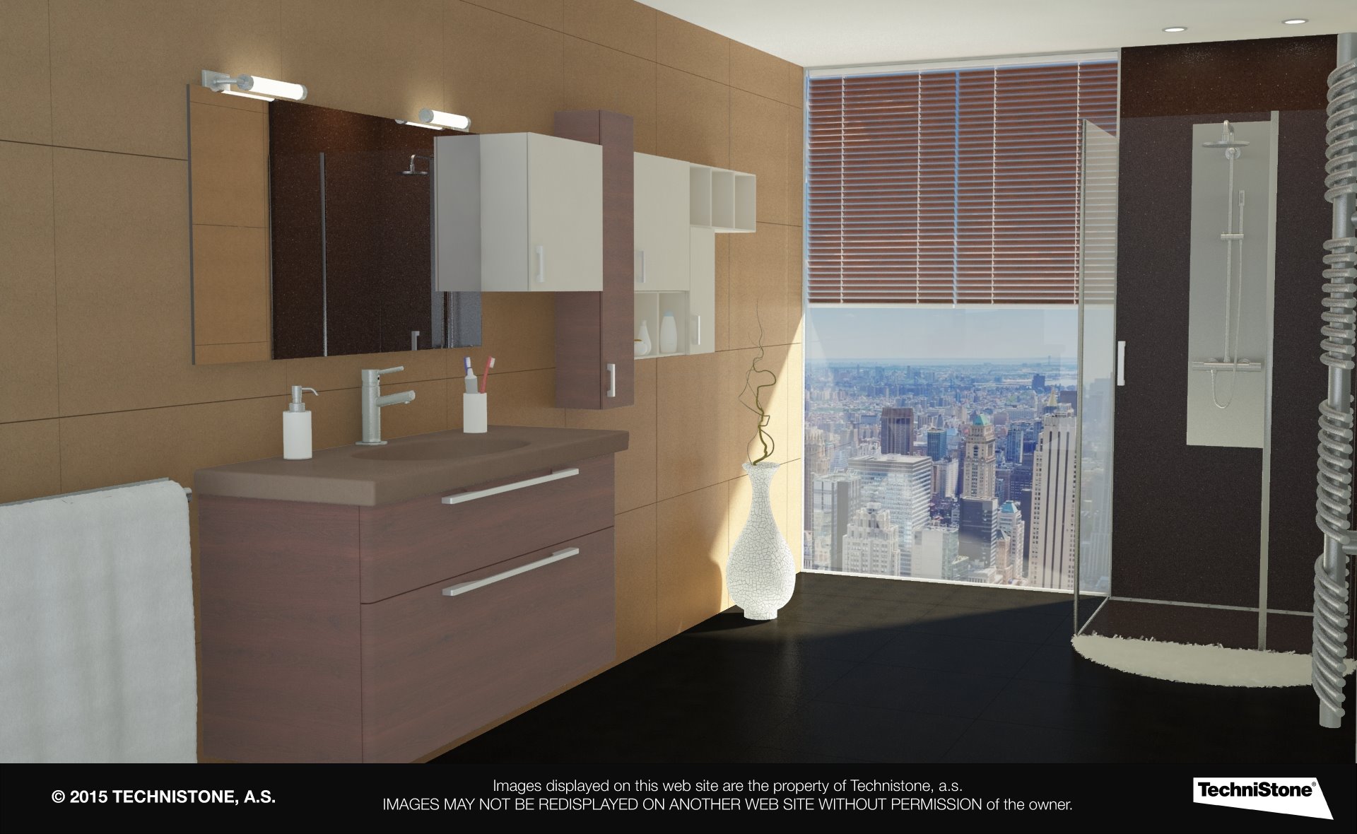 Modern bathroom