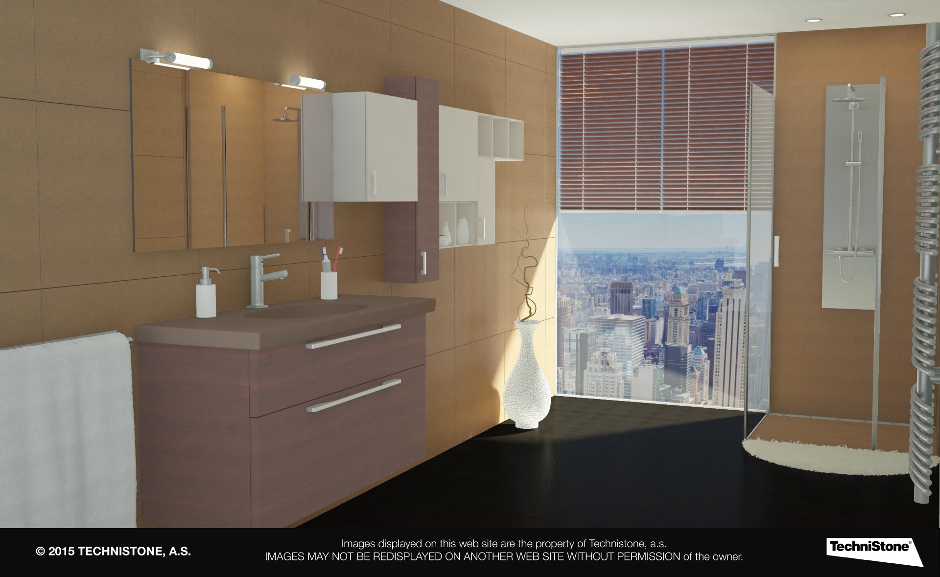 Modern bathroom