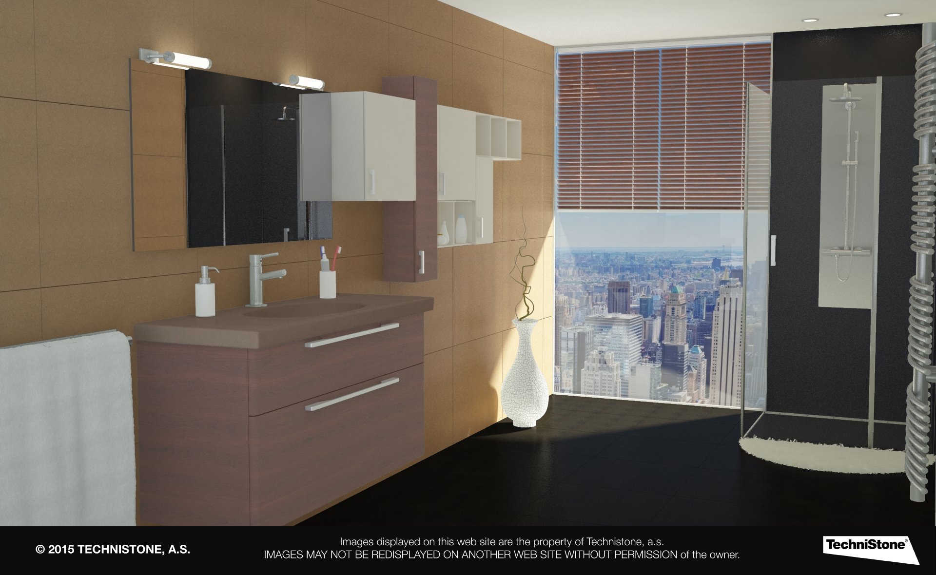 Modern bathroom