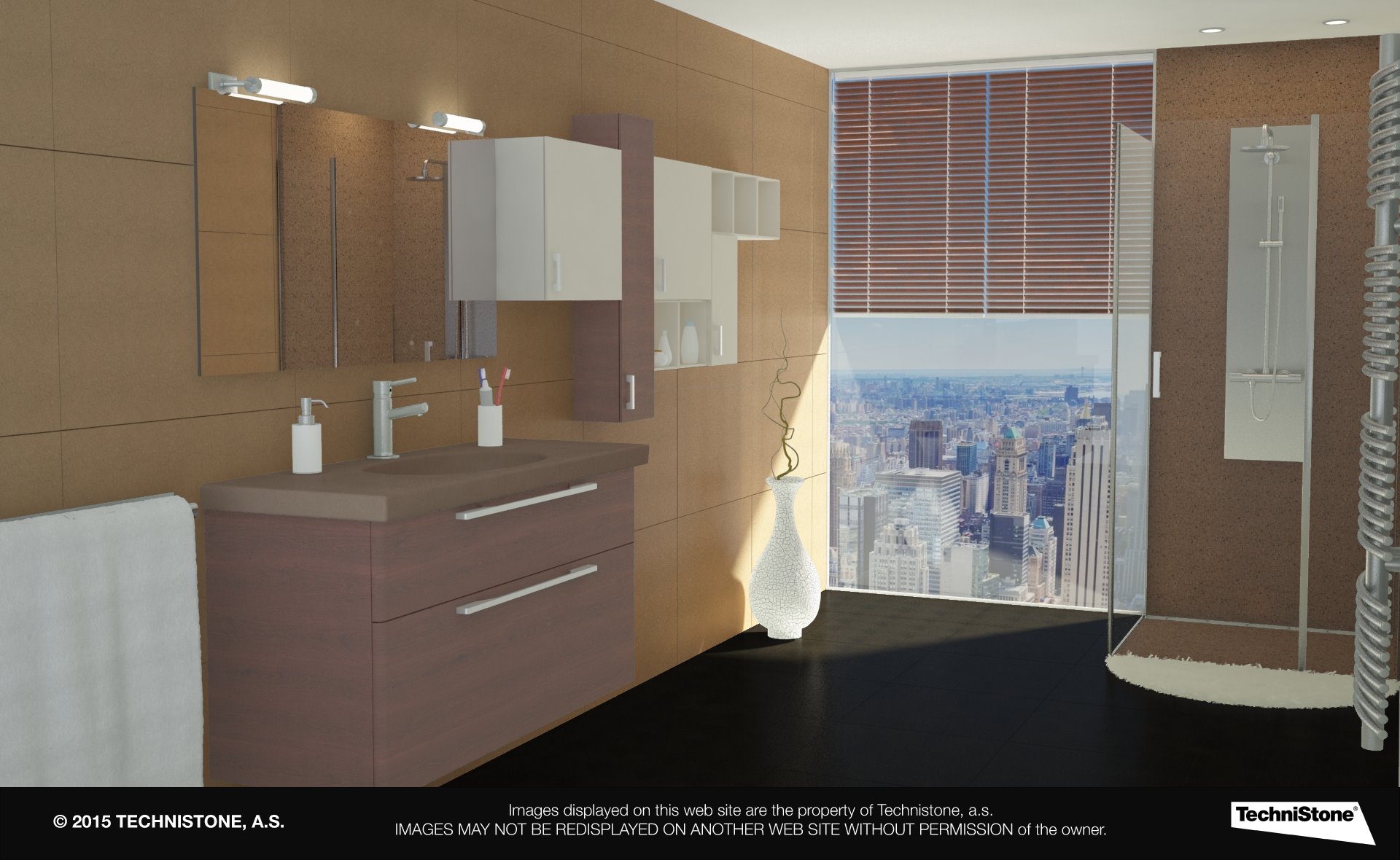 Modern bathroom
