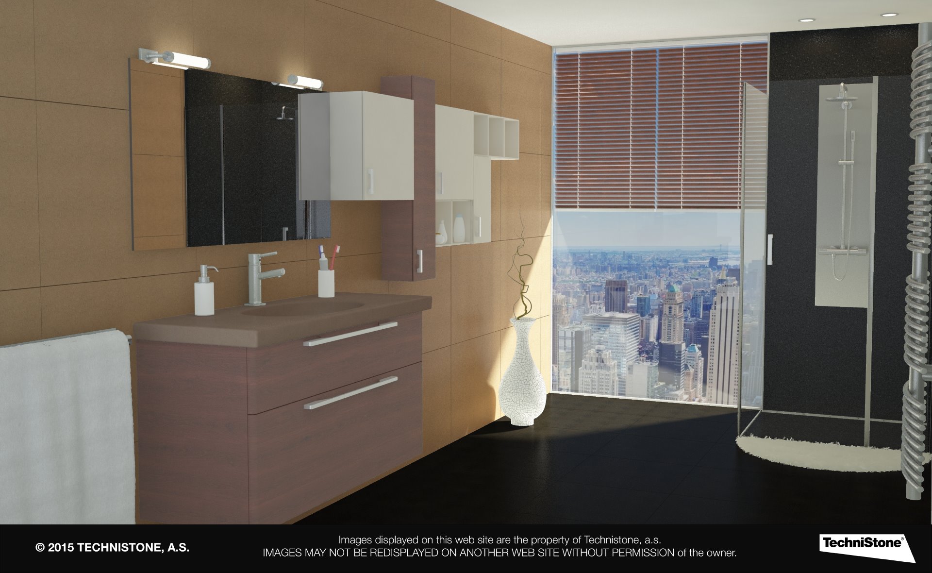 Modern bathroom