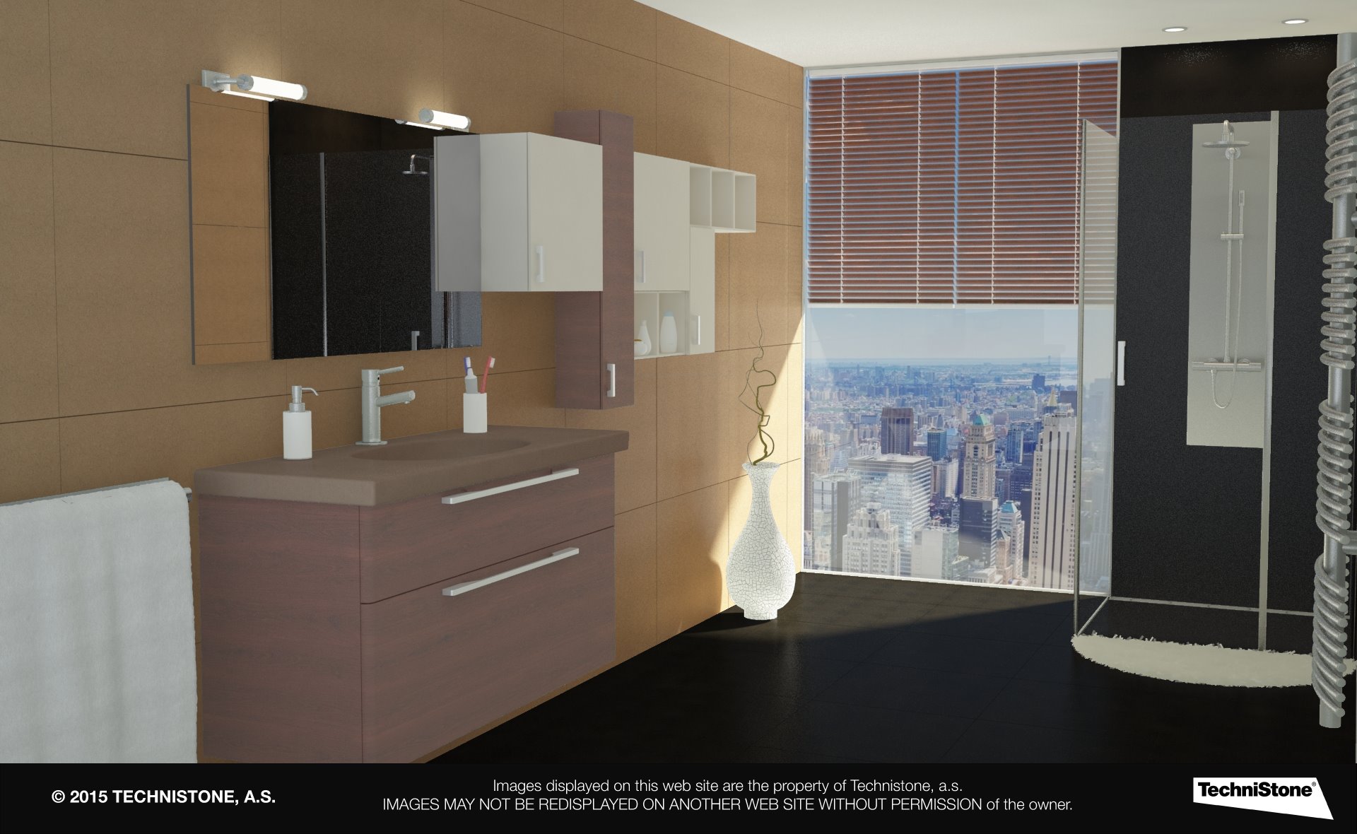 Modern bathroom