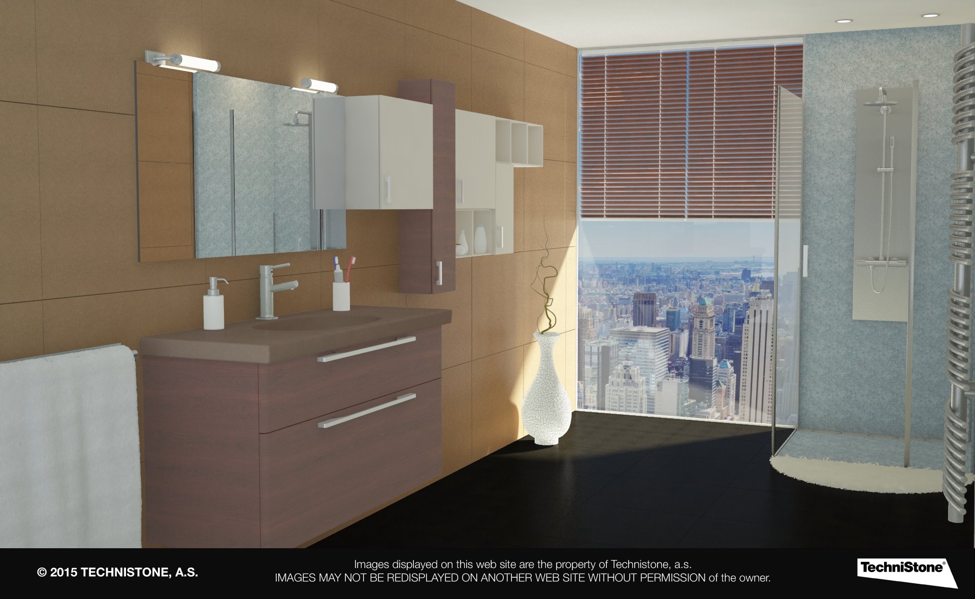 Modern bathroom