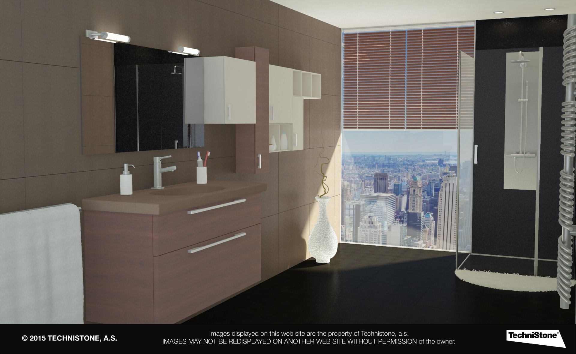 Modern bathroom