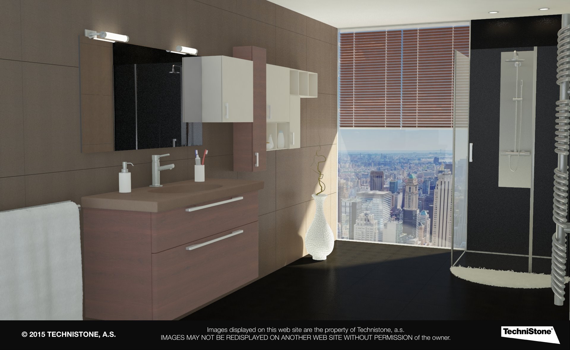 Modern bathroom