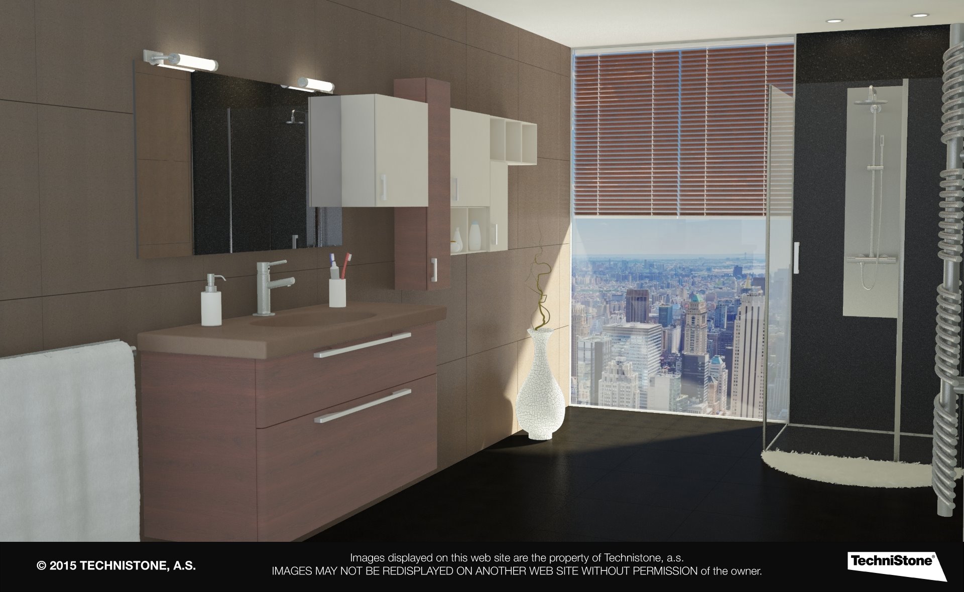 Modern bathroom
