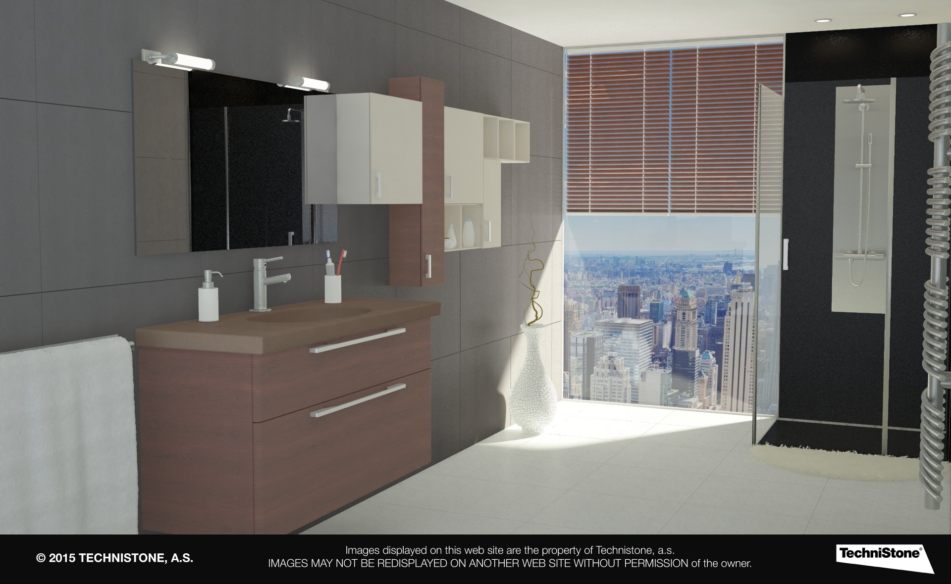 Modern bathroom
