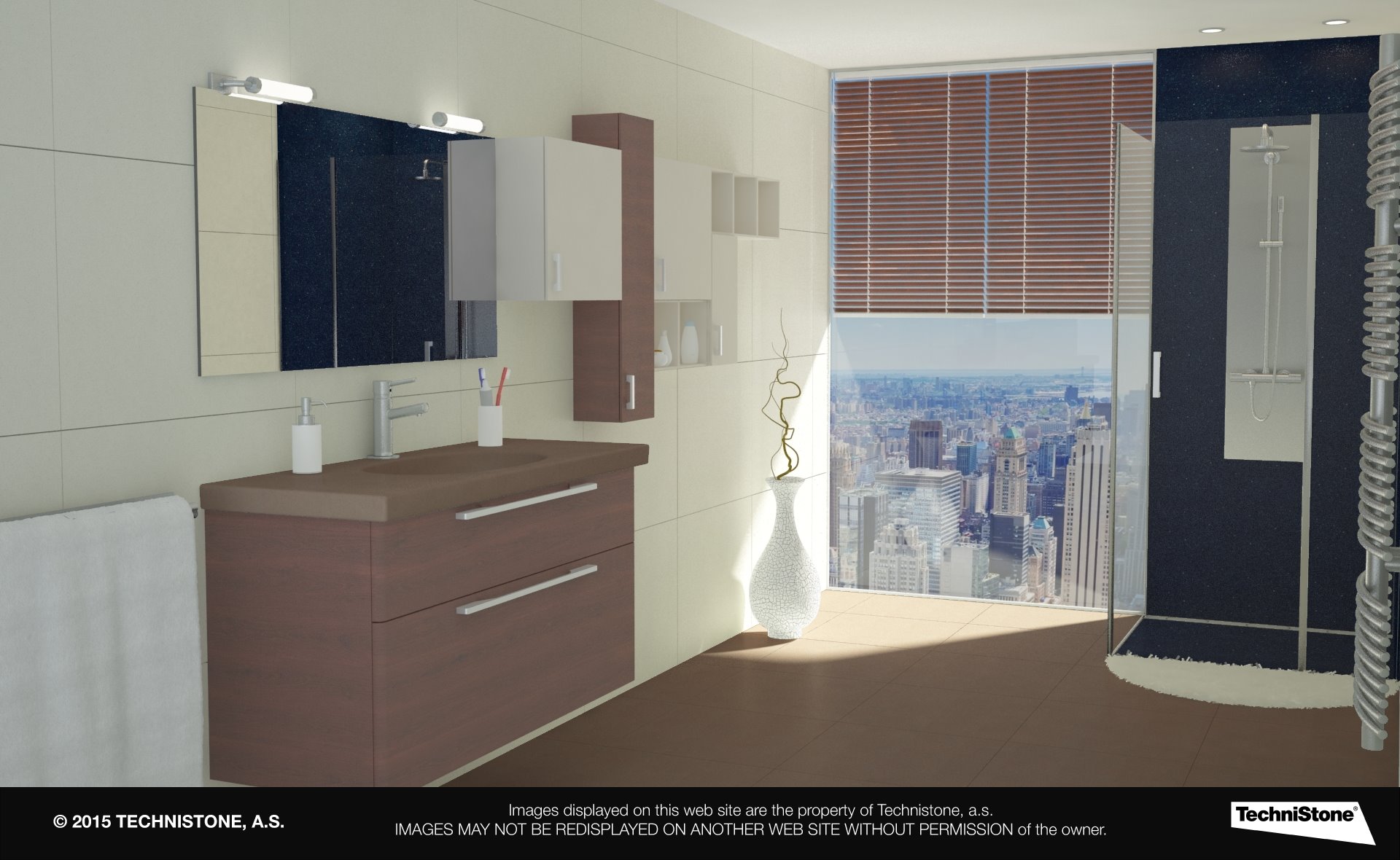Modern bathroom