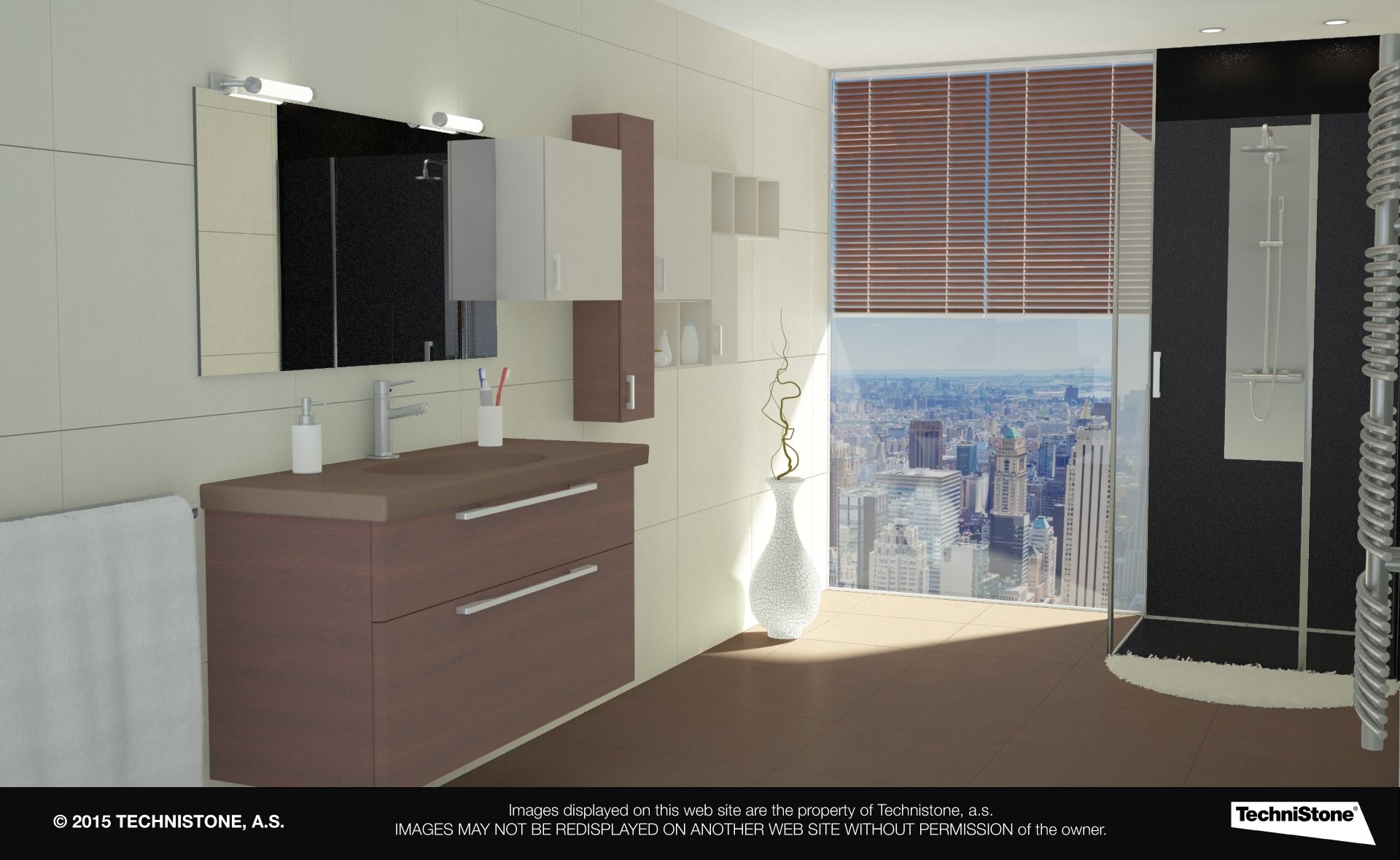 Modern bathroom