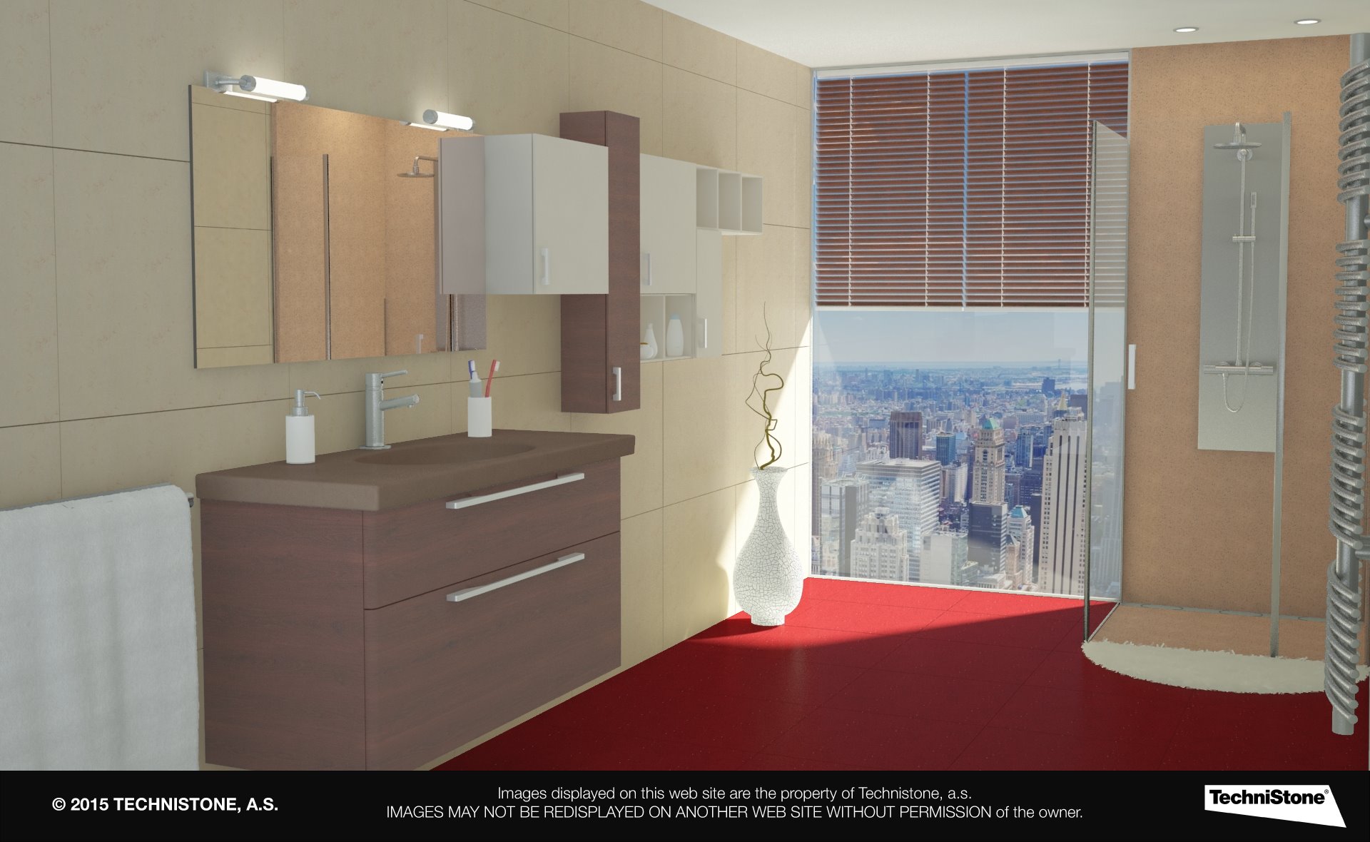 Modern bathroom