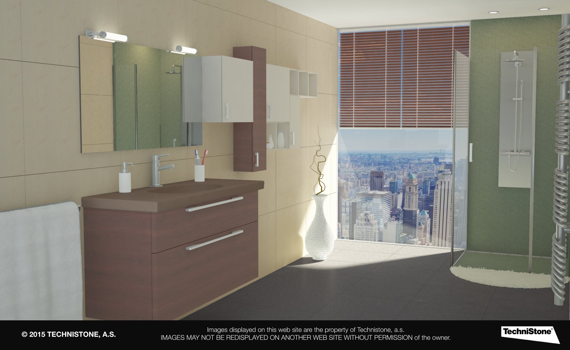 Modern bathroom