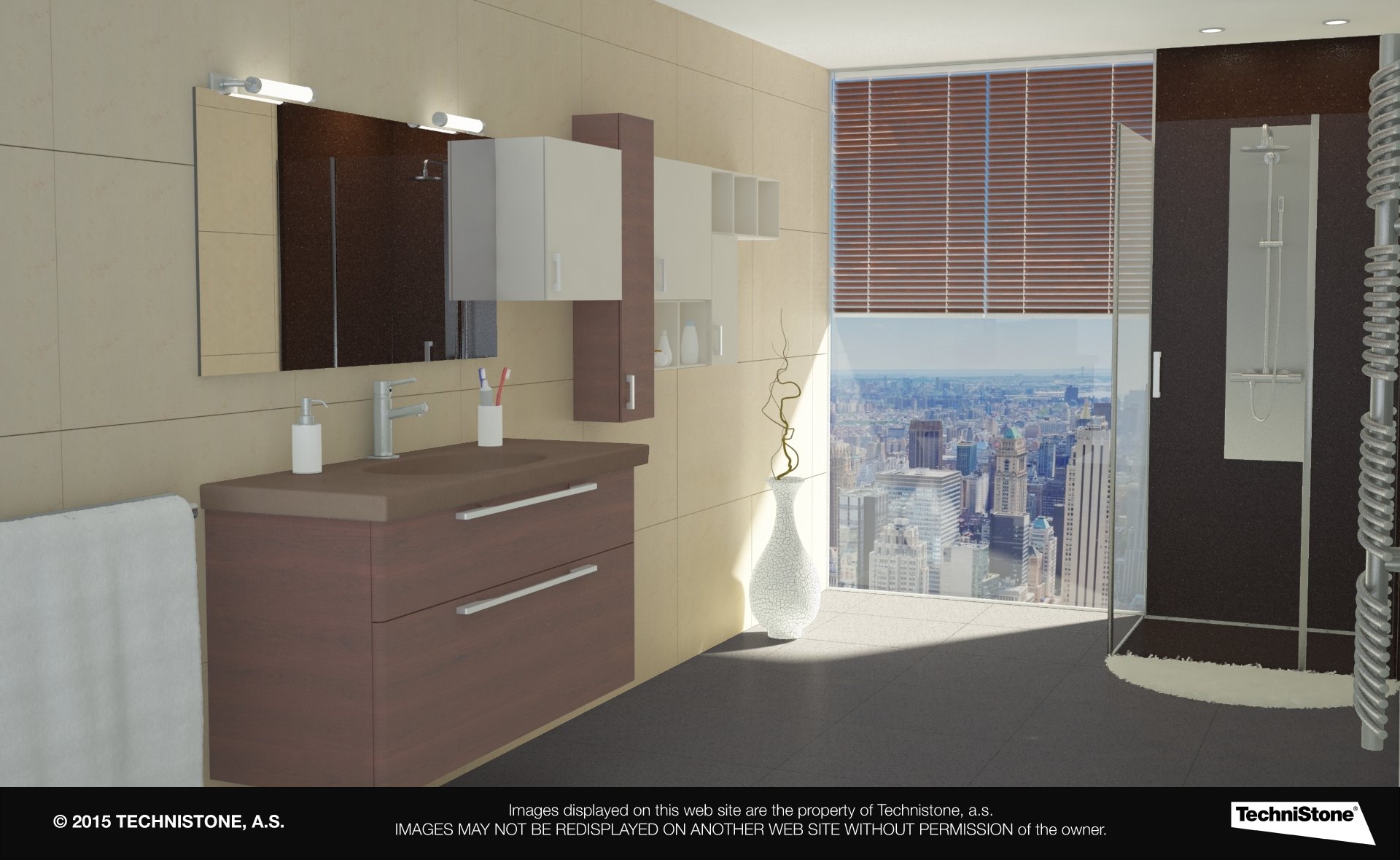 Modern bathroom
