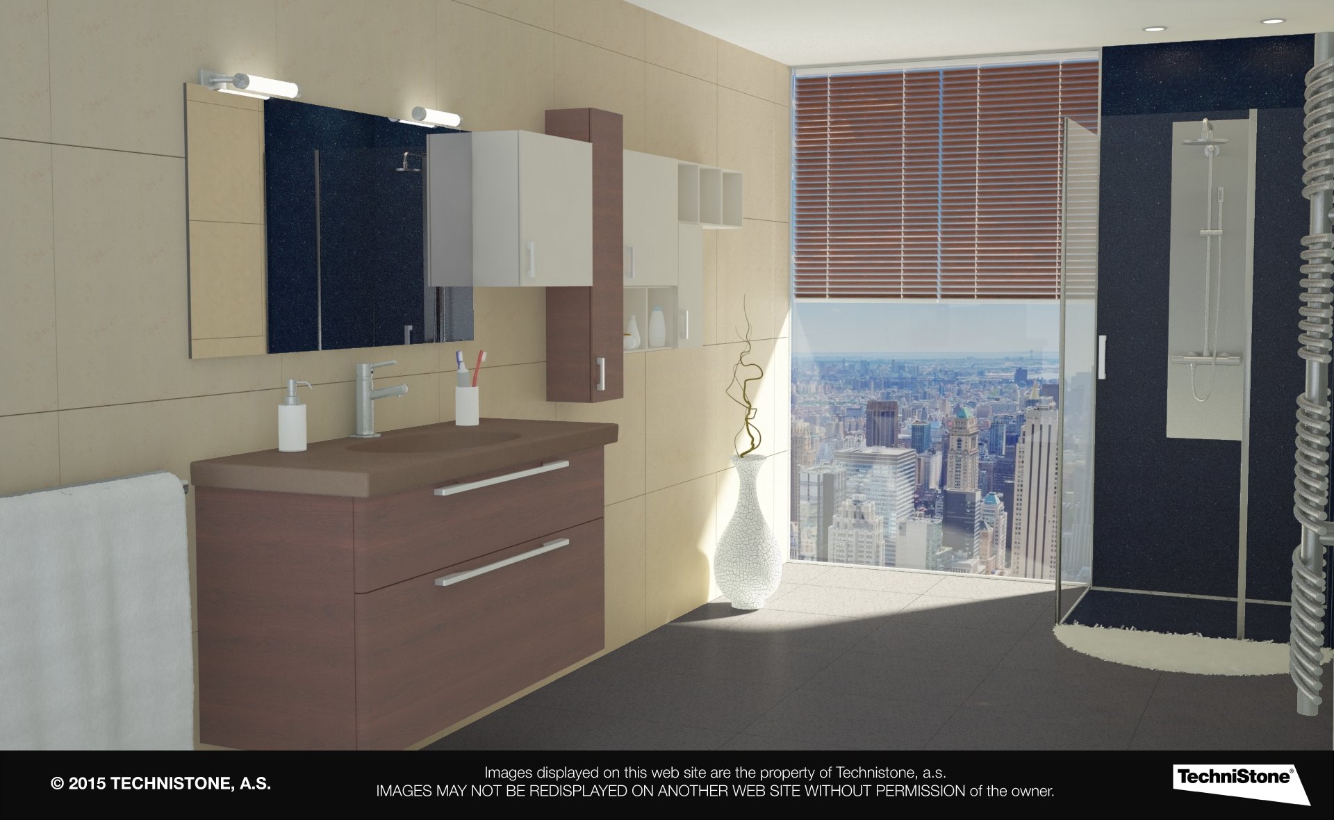 Modern bathroom