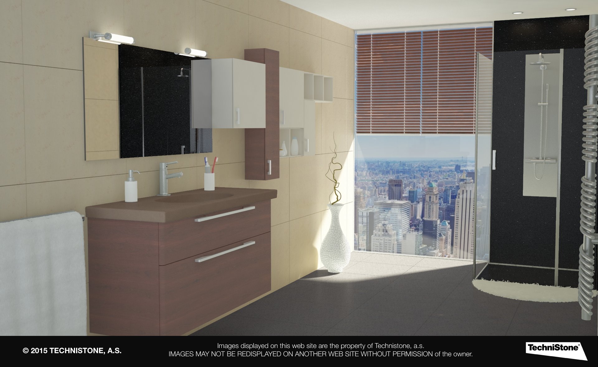 Modern bathroom