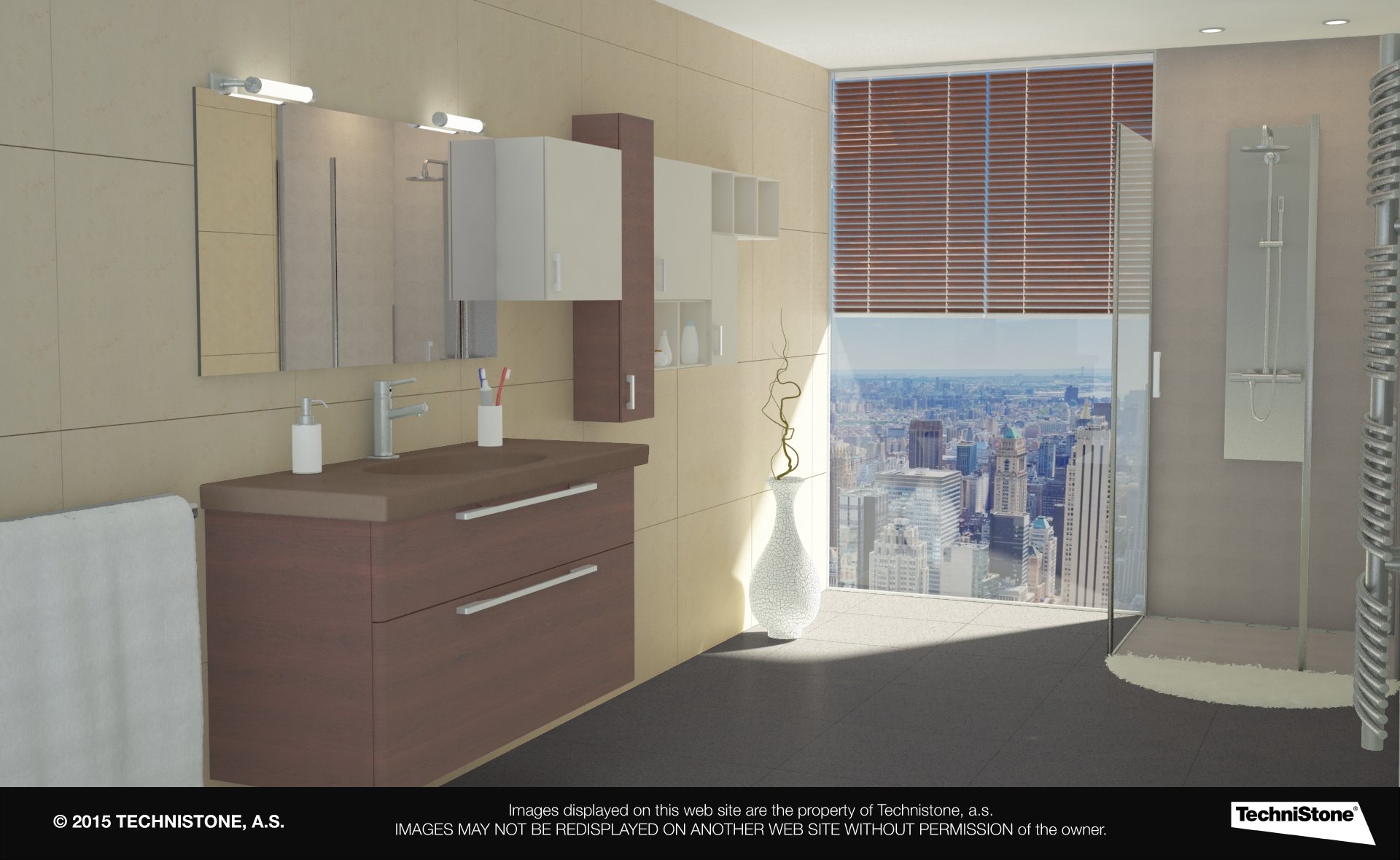 Modern bathroom