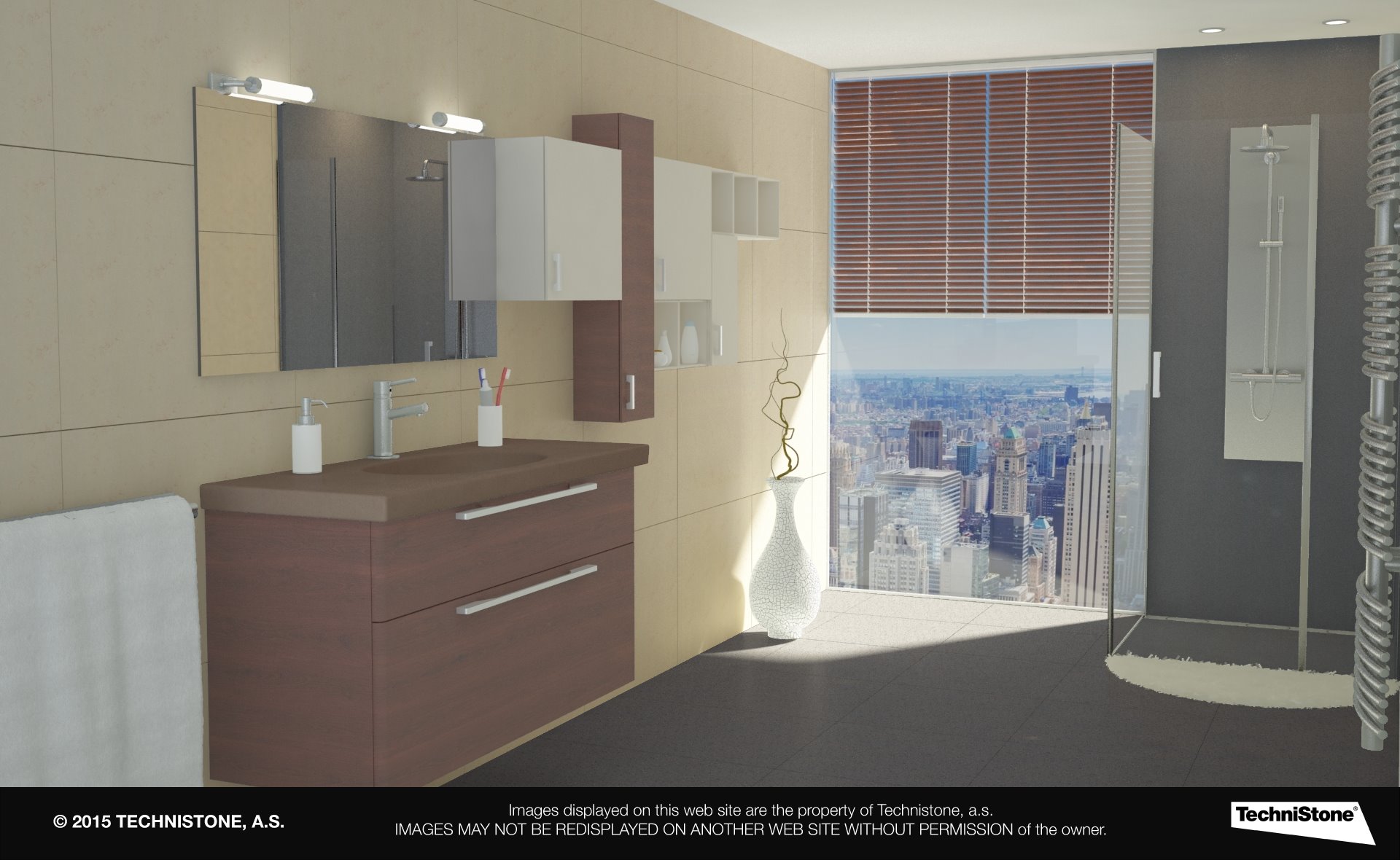 Modern bathroom