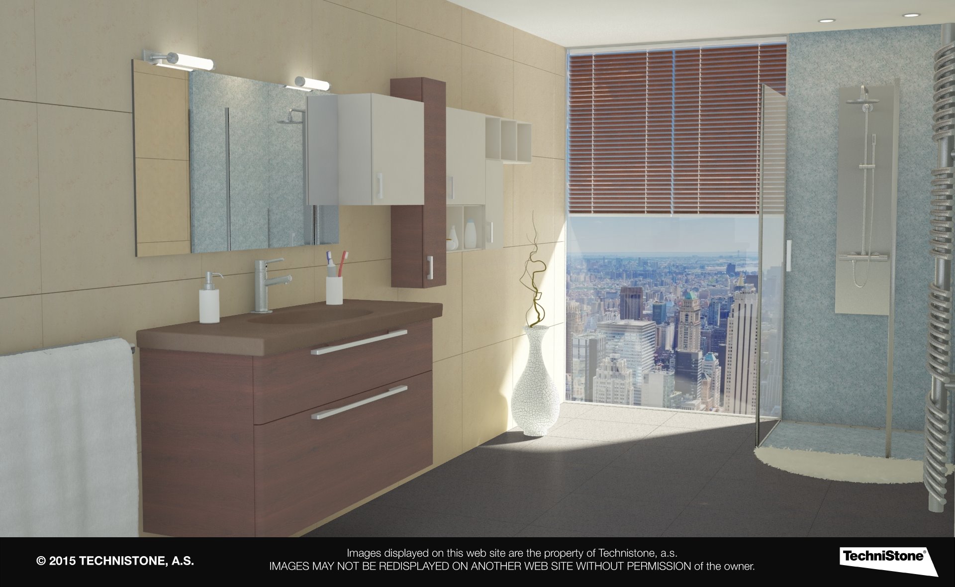 Modern bathroom