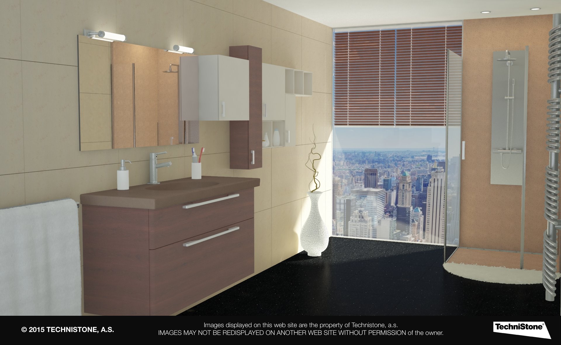 Modern bathroom
