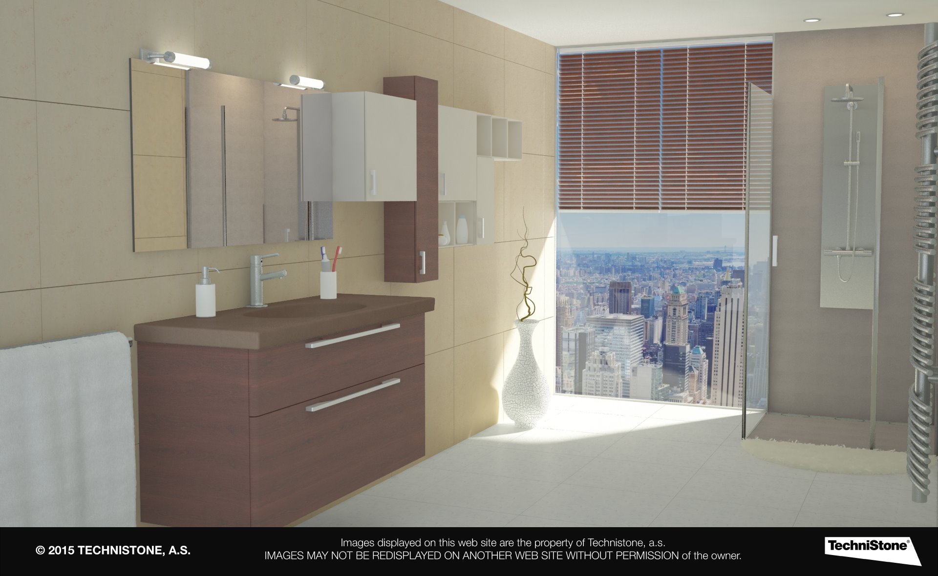 Modern bathroom