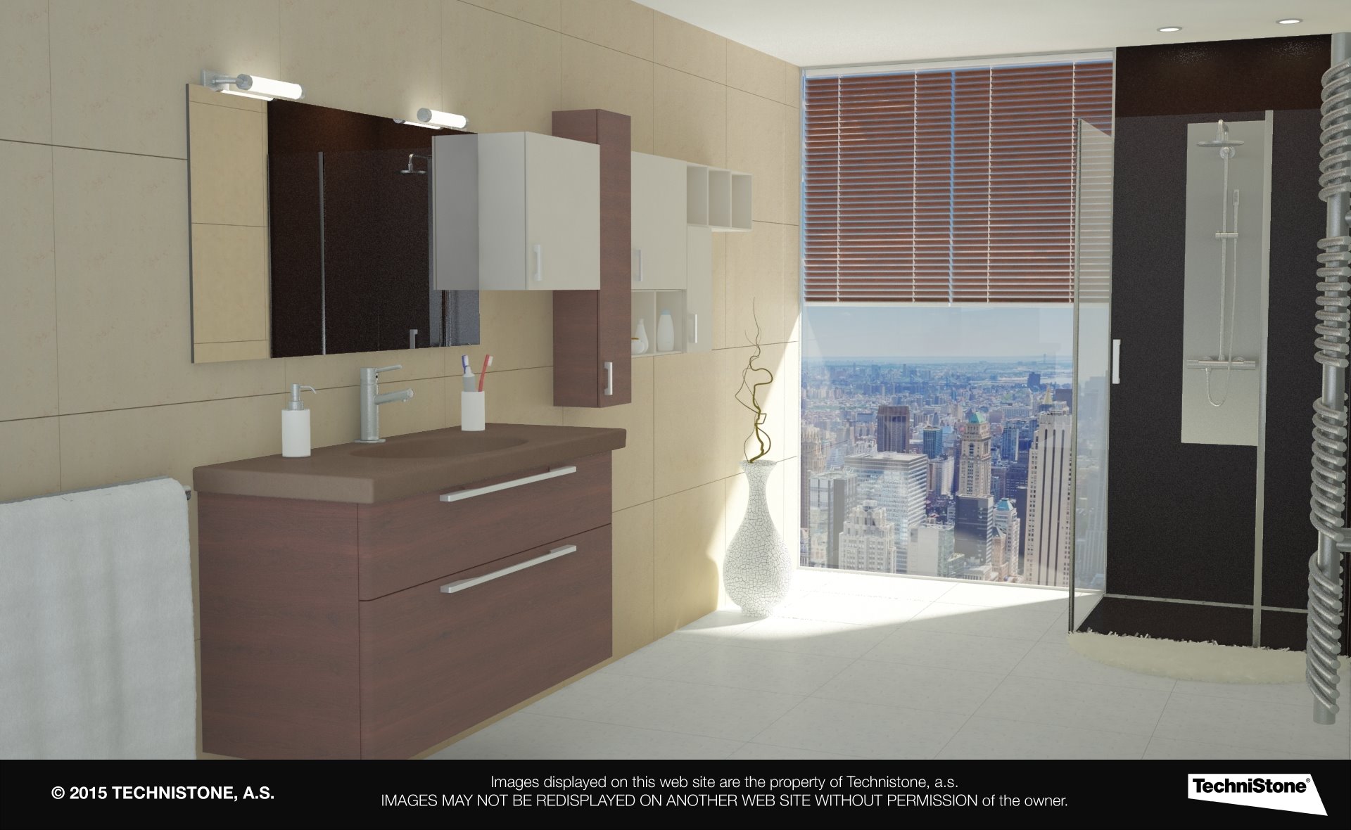 Modern bathroom
