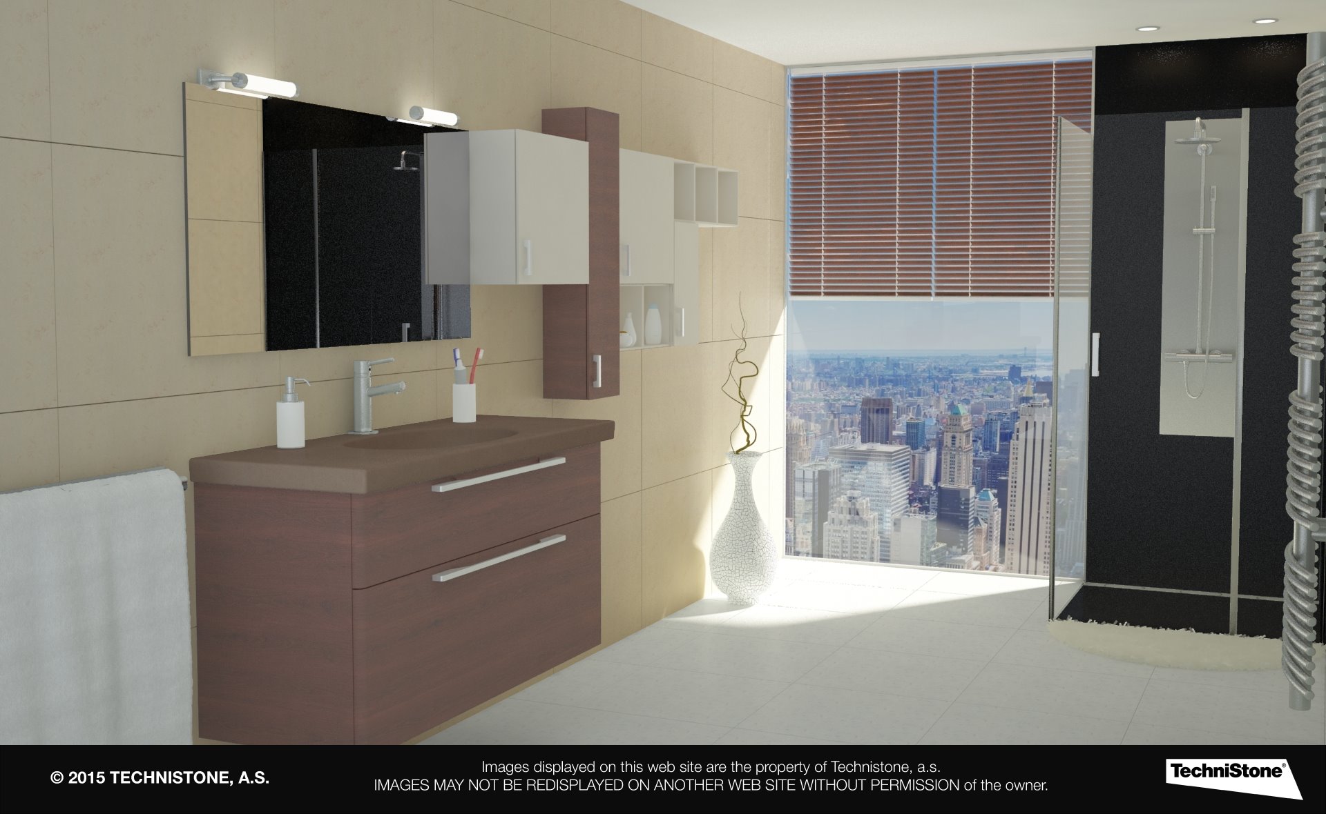 Modern bathroom