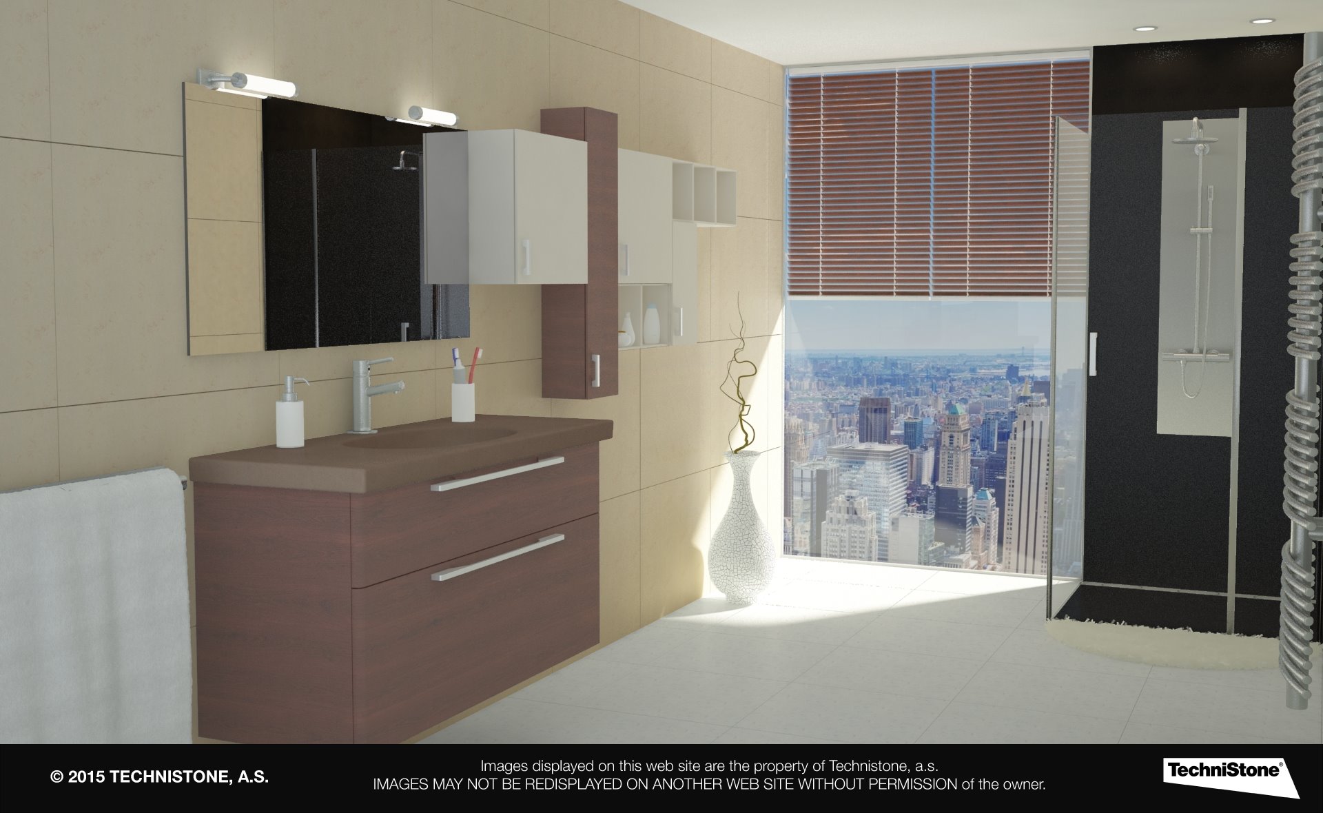 Modern bathroom