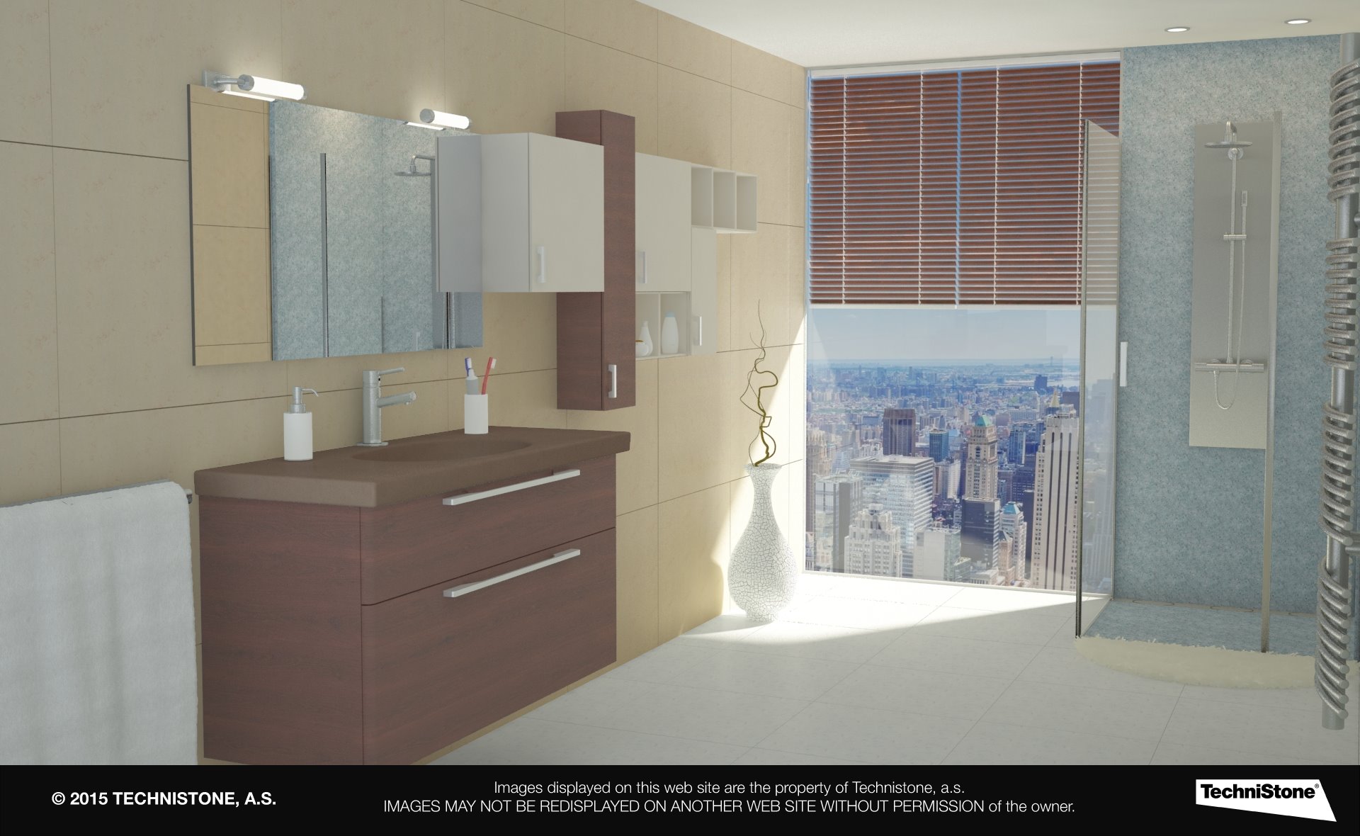 Modern bathroom