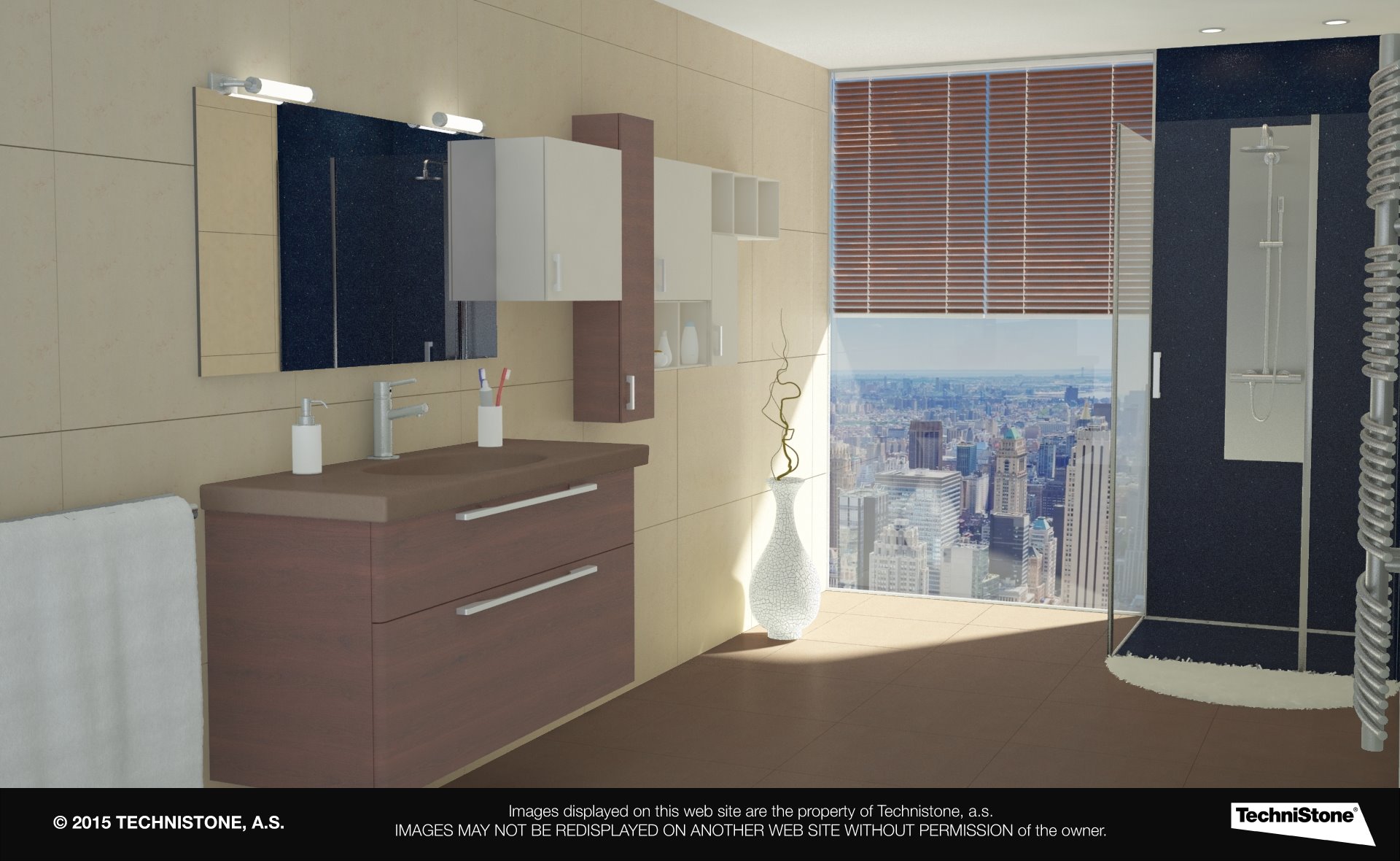 Modern bathroom